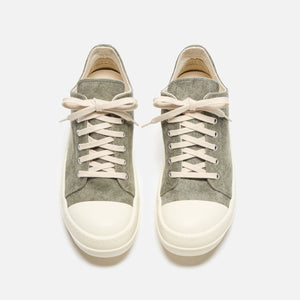 Rick Owens WMNS DRKSHDW Low Sneaks - Sage / Milk / Milk Scarpe in Pelle