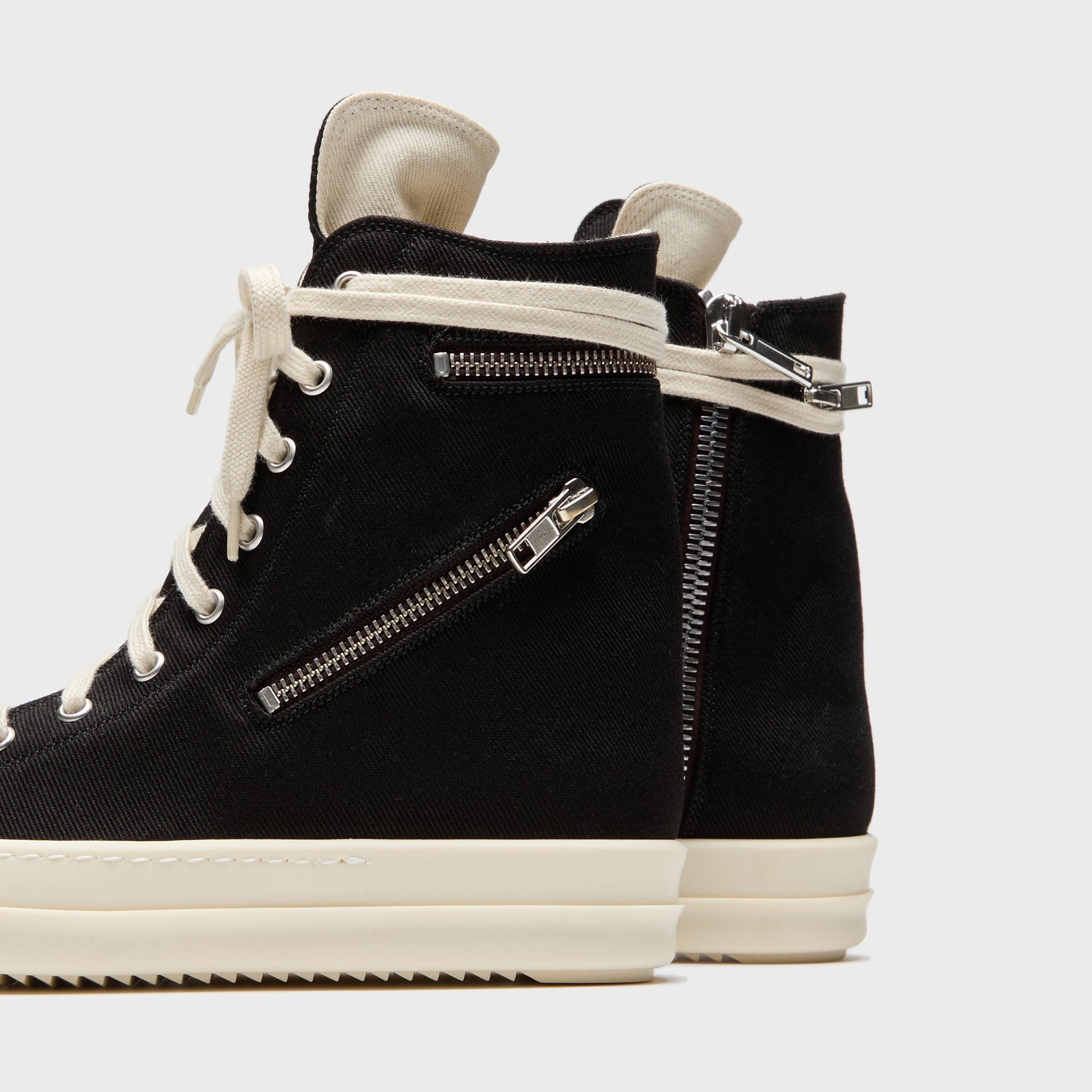 Rick Owens WMNS Concordians Cargo Sneaks - Black / Milk
