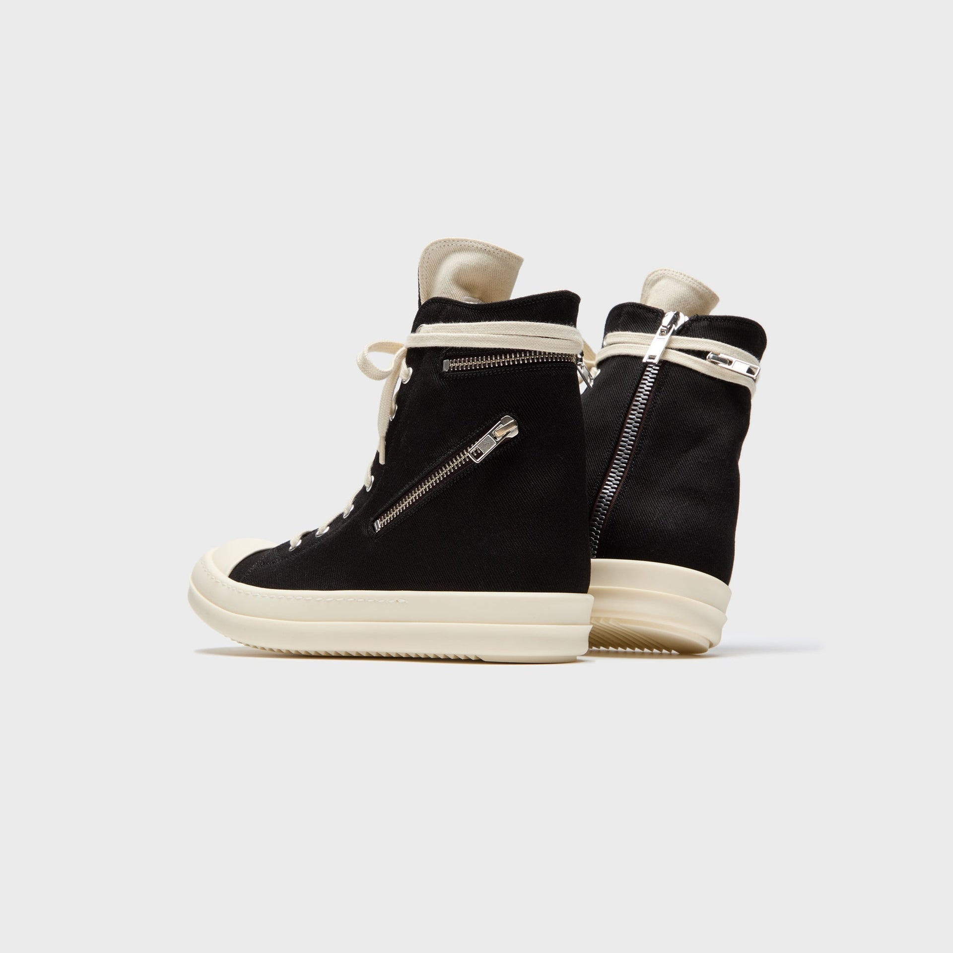 Rick Owens WMNS Concordians Cargo Sneaks - Black / Milk