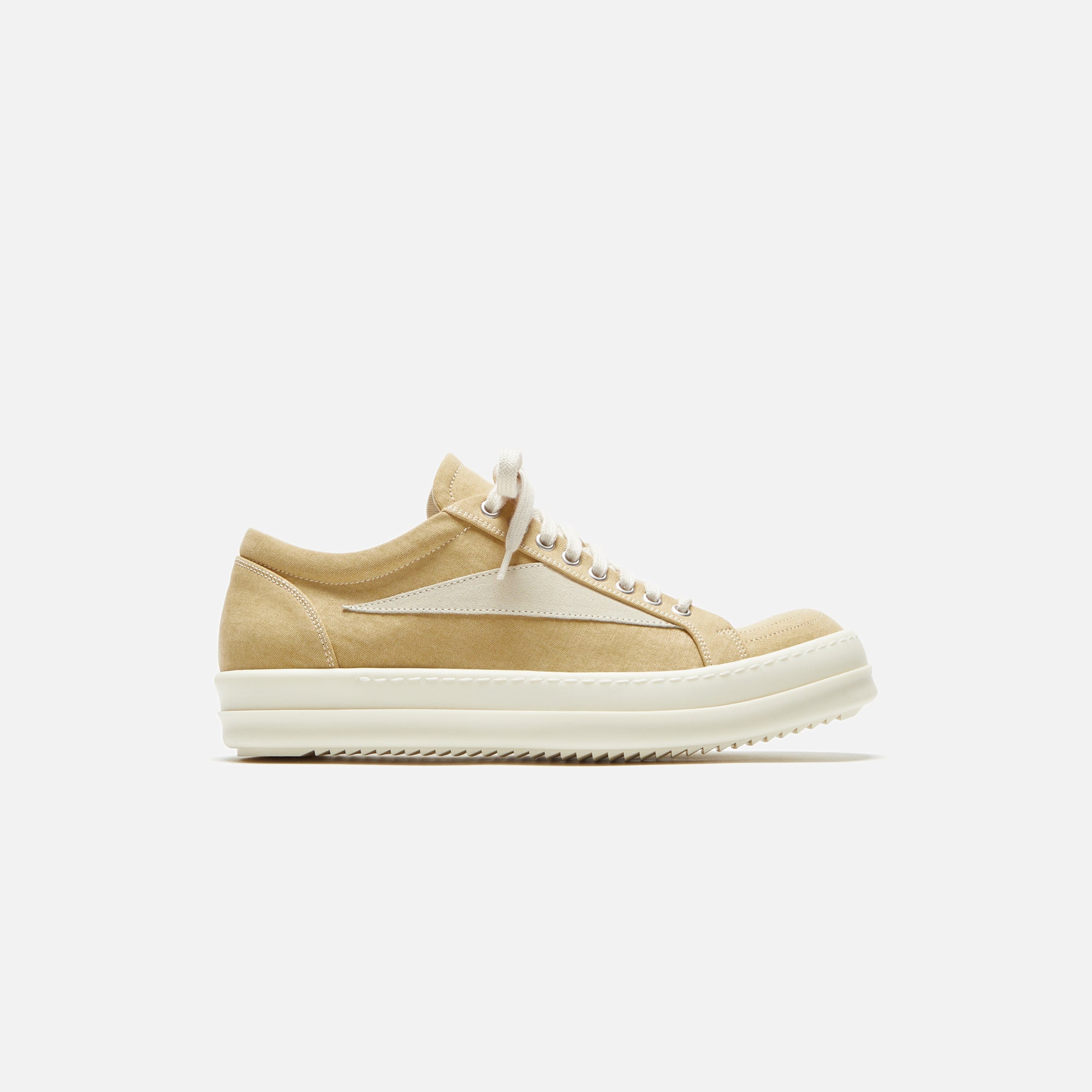 Rick Owens Vintage Sneakers - Mustard / Milk / Milk Scarpe in Rick Owens Vintage Sneakers - Mustard / Milk / Milk Scarpe in