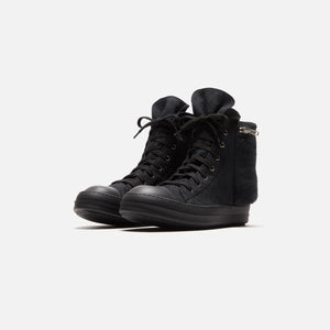 Rick Owens Cargo Sneakers - Black / Scarpe Shaggy Cotton