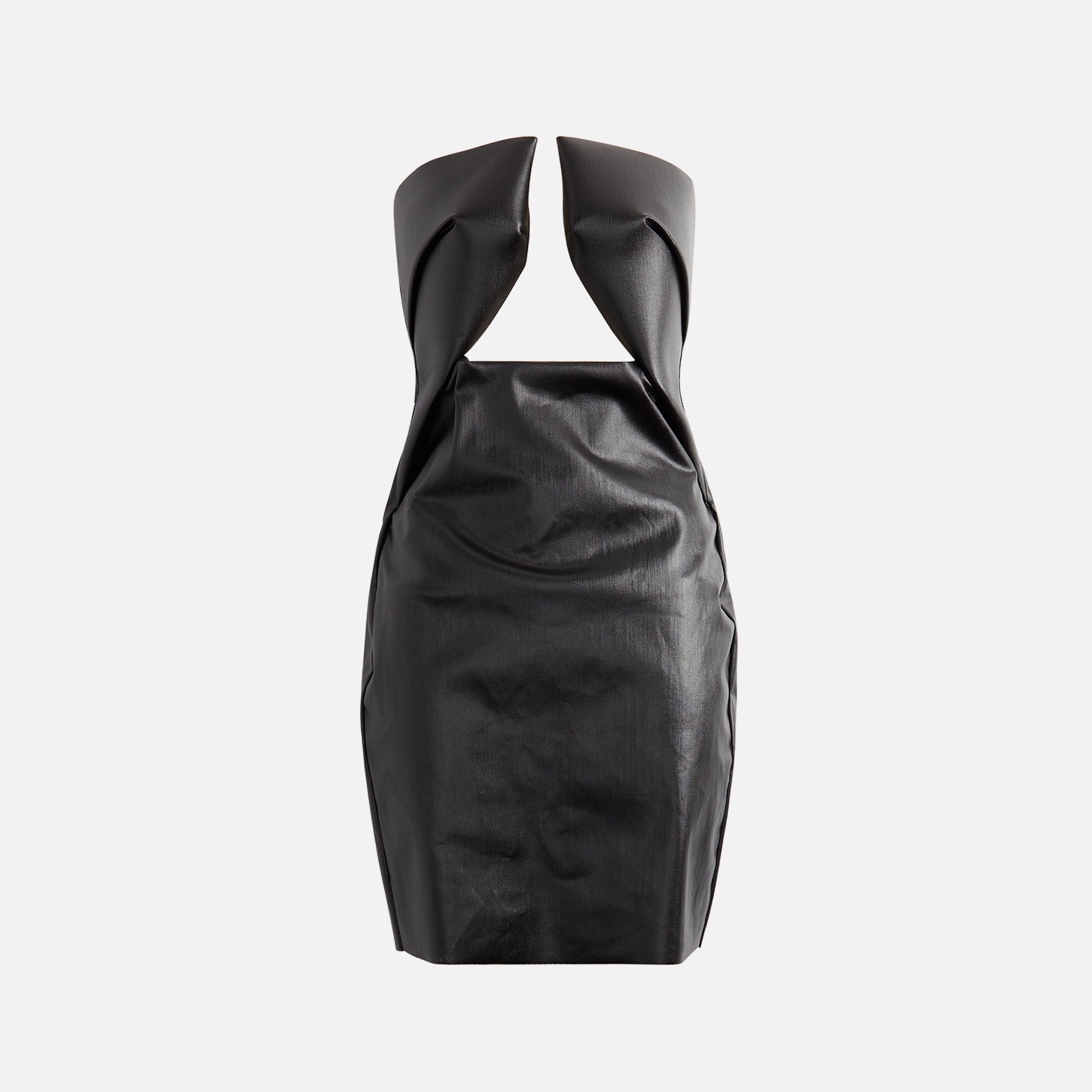 Rick Owens Prong Mini Dress - Black Kith Rick Owens Prong Mini Dress - Black Kith