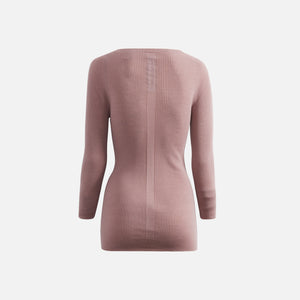 Rick Owens Pull Cropped Top - Dusty Pink