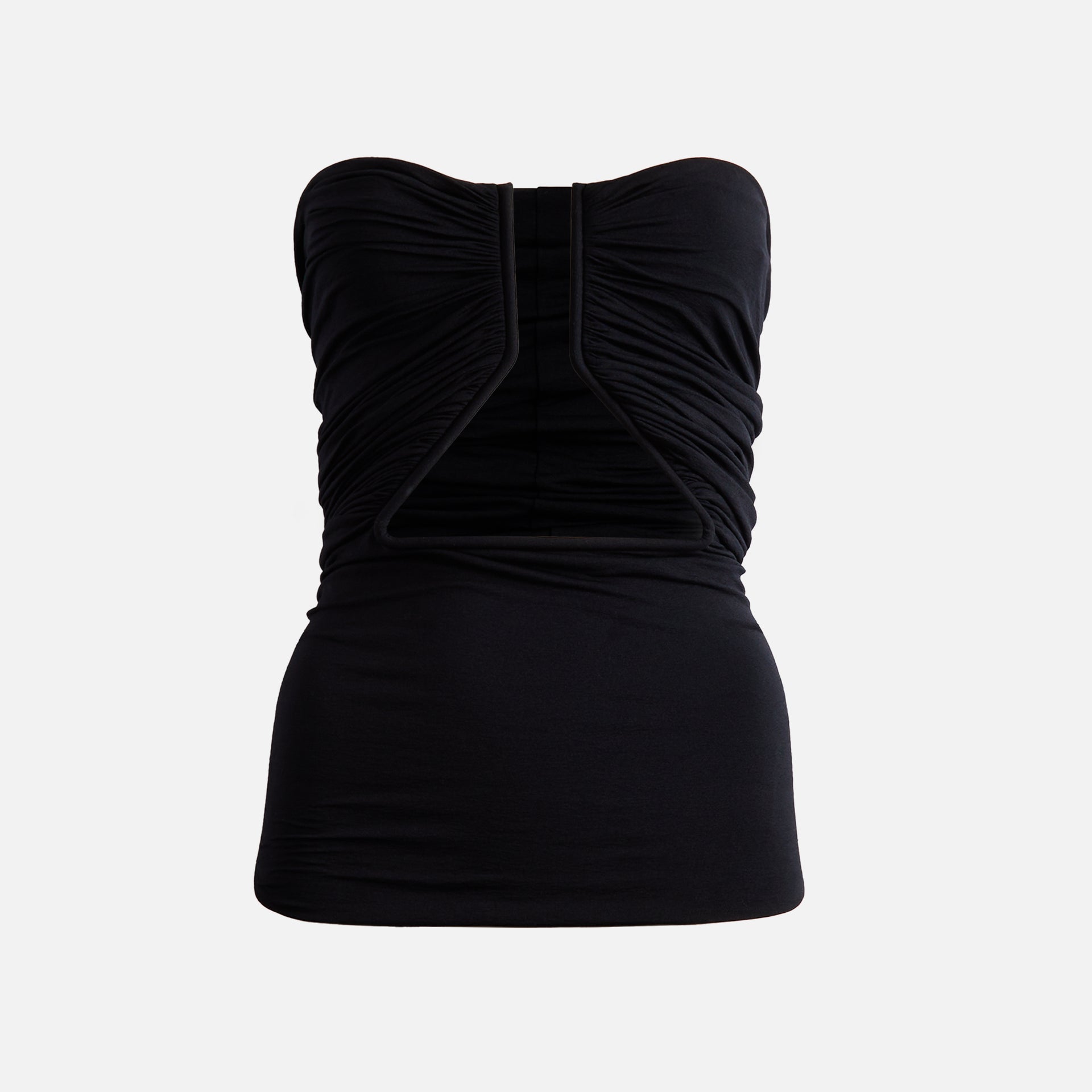 Rick Owens Jersey Prong Bustier - Black