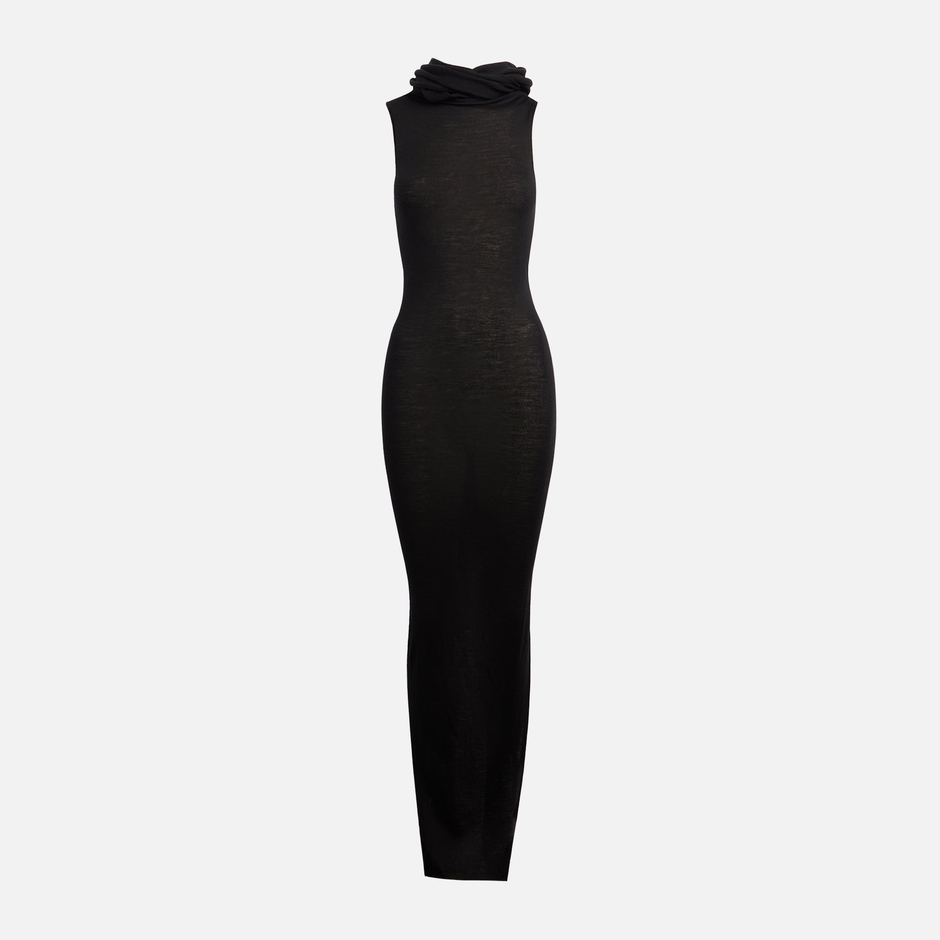 Rick Owens Banded T Dress - Black