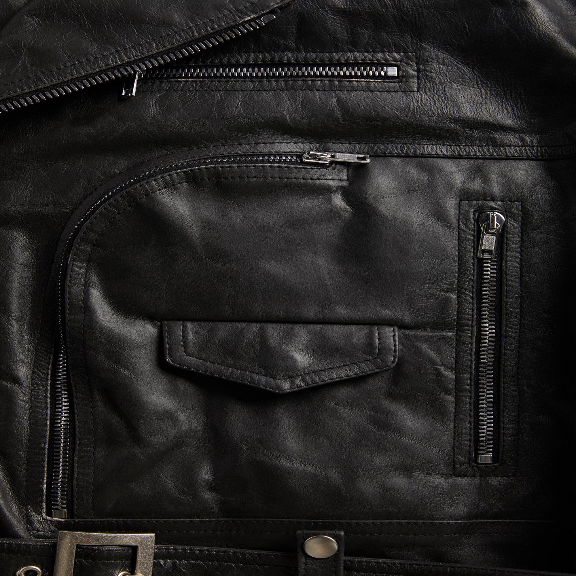 Rick Owens Cropped Jumbo Jacket - Black – Kith