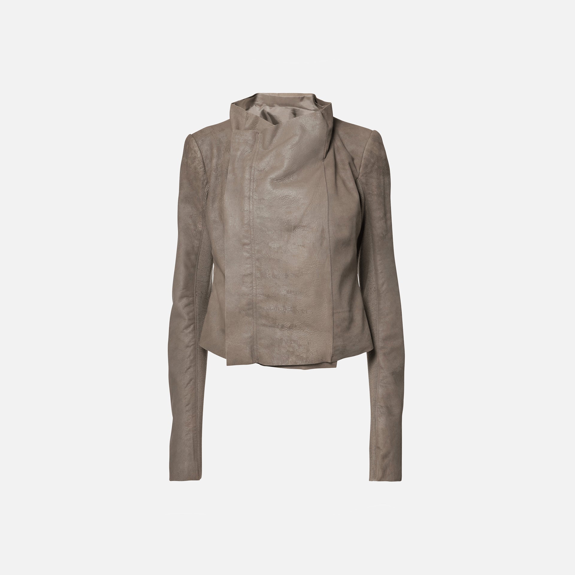 Rick Owens Naska Biker Jacket - Dust