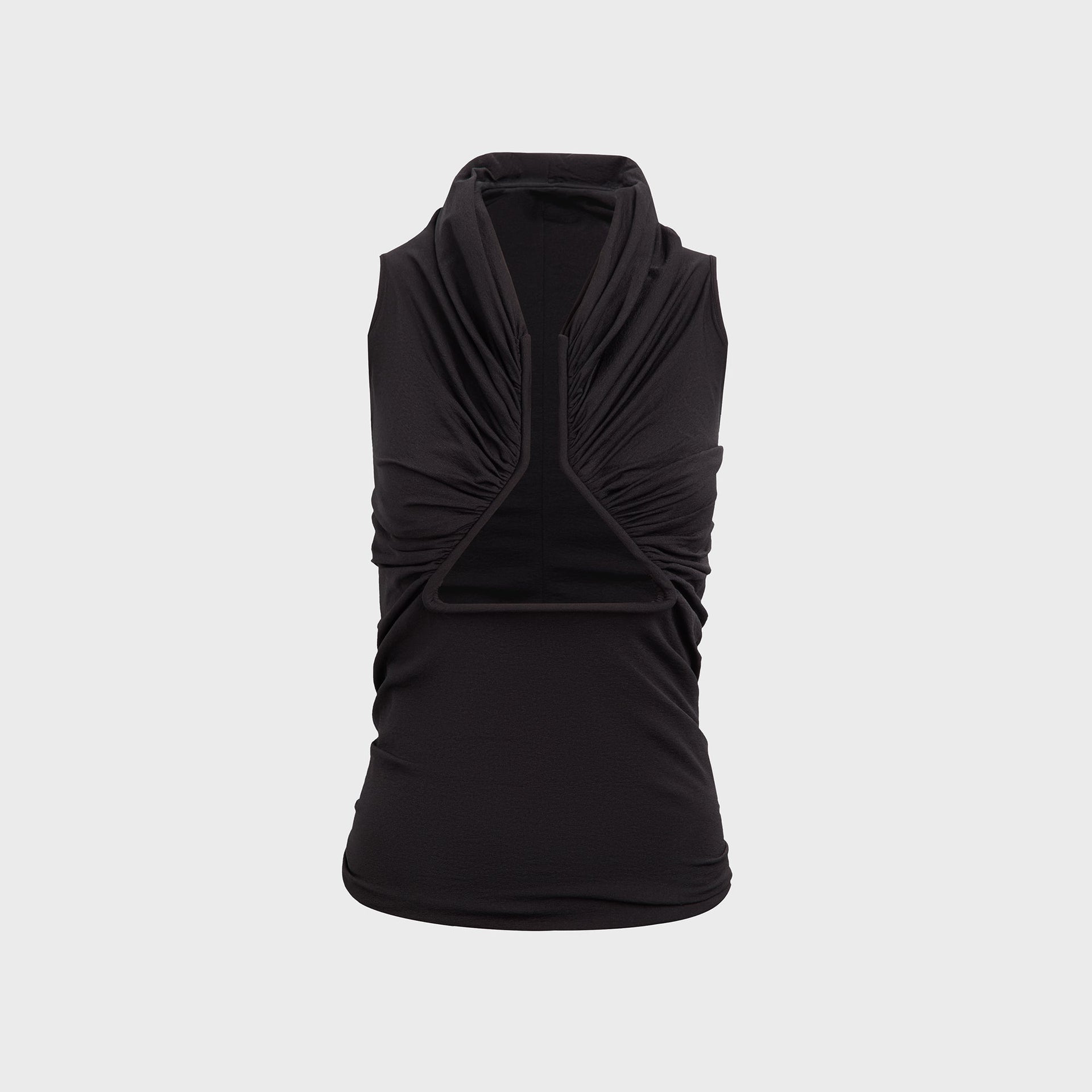 Rick Owens Jersey Prong Top - Black