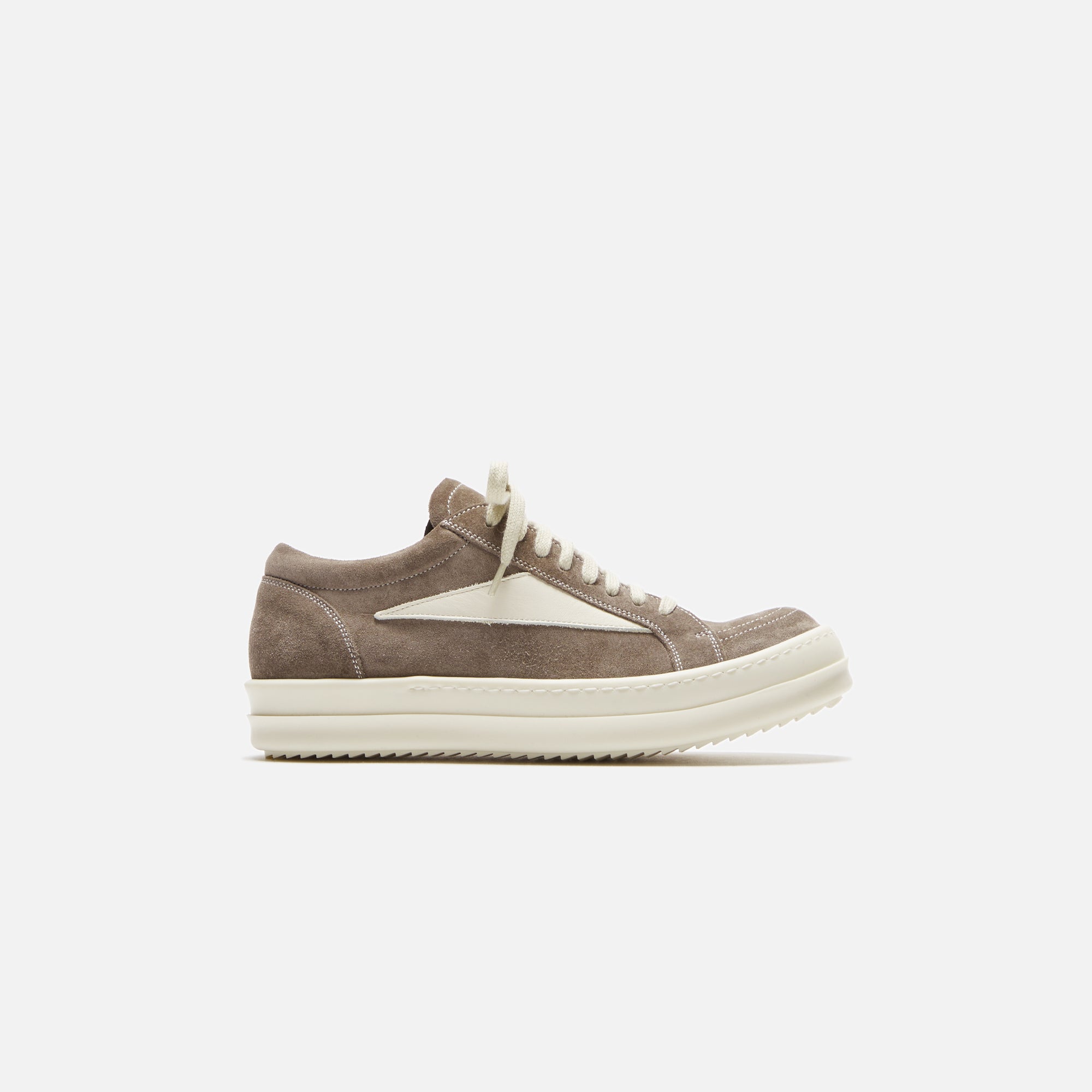 Rick Owens WMNS Vintage Sneakers - Dust / Milk / Milk – Kith