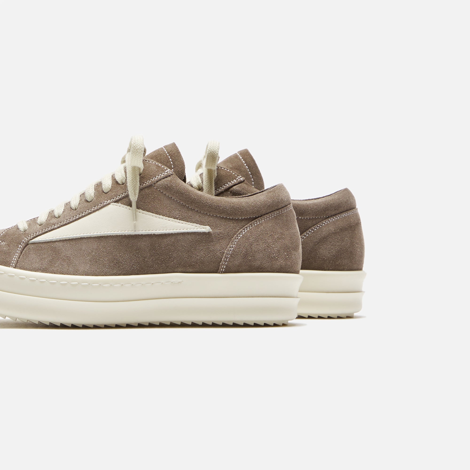 靴 DRKSHDW Vintage Sneakers Dust Rick Owens WMNS Vintage Sneakers - Dust / Milk / Milk – Kith