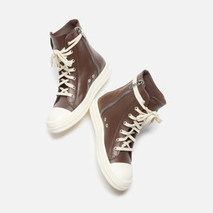 Rick Owens WMNS Scarpe in Pelle Sneakers - Brown / Milk / Milk