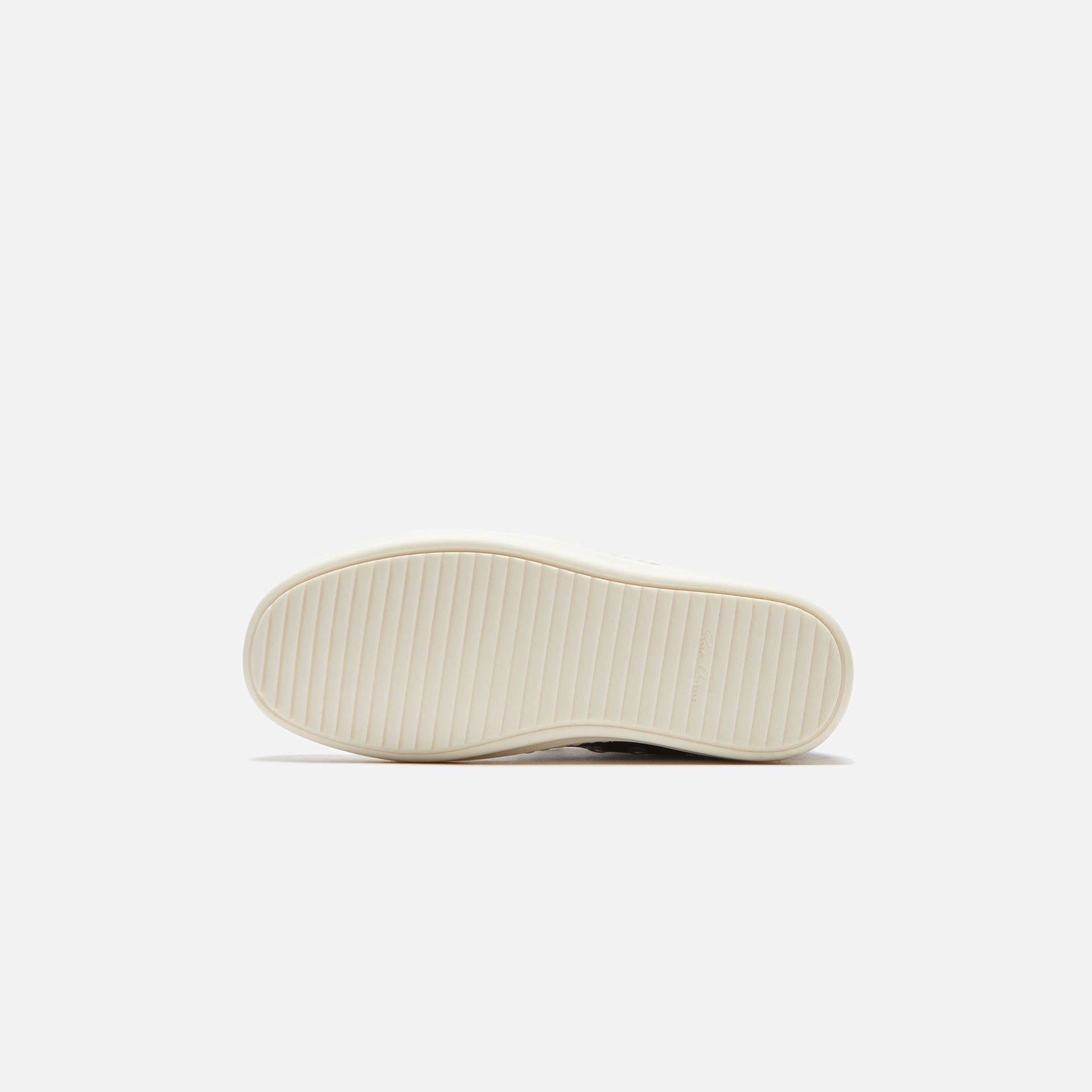Rick Owens WMNS Scarpe in Pelle Sneakers - Black / Milk
