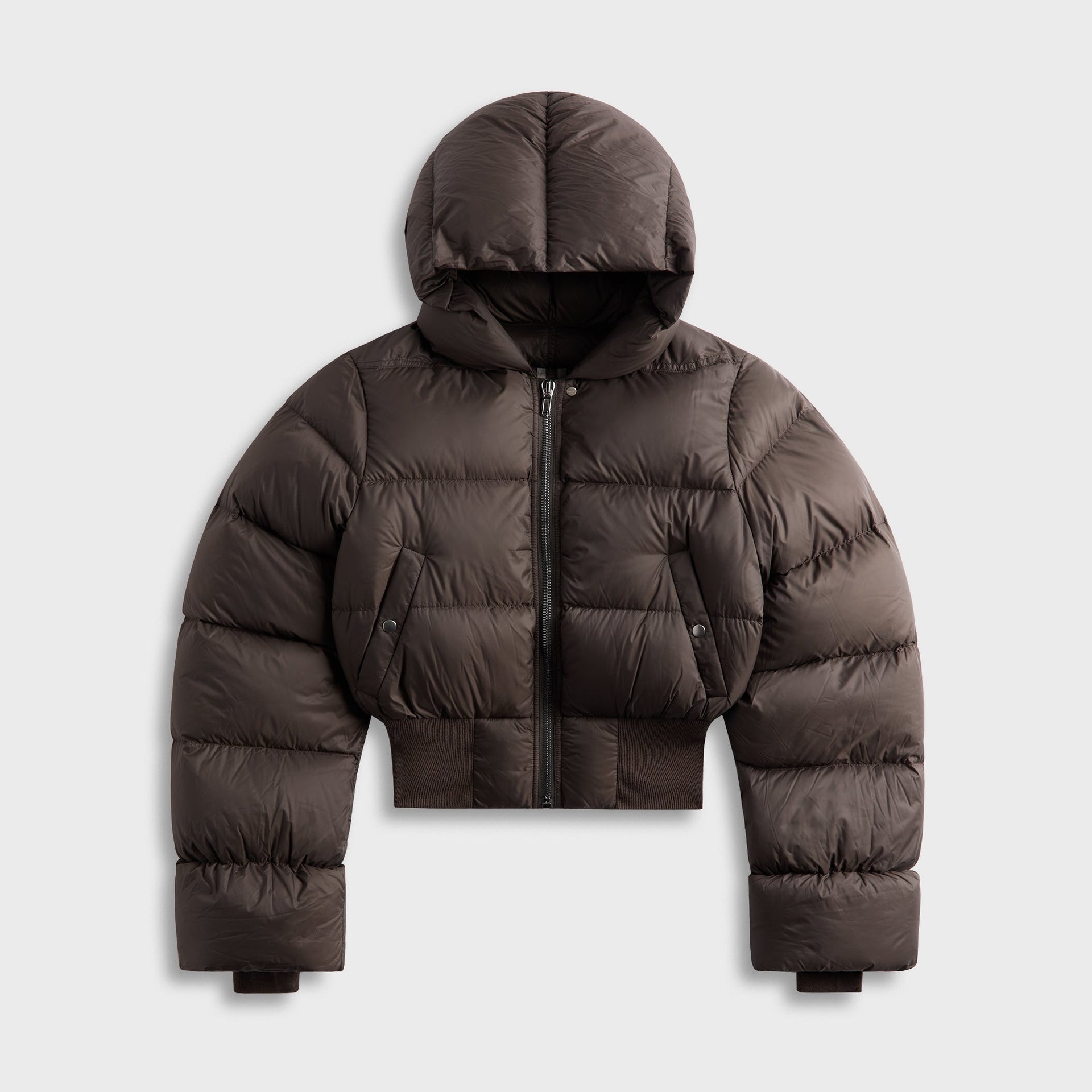 Rick Owens Giacca Hooded Jacket in Darkdust