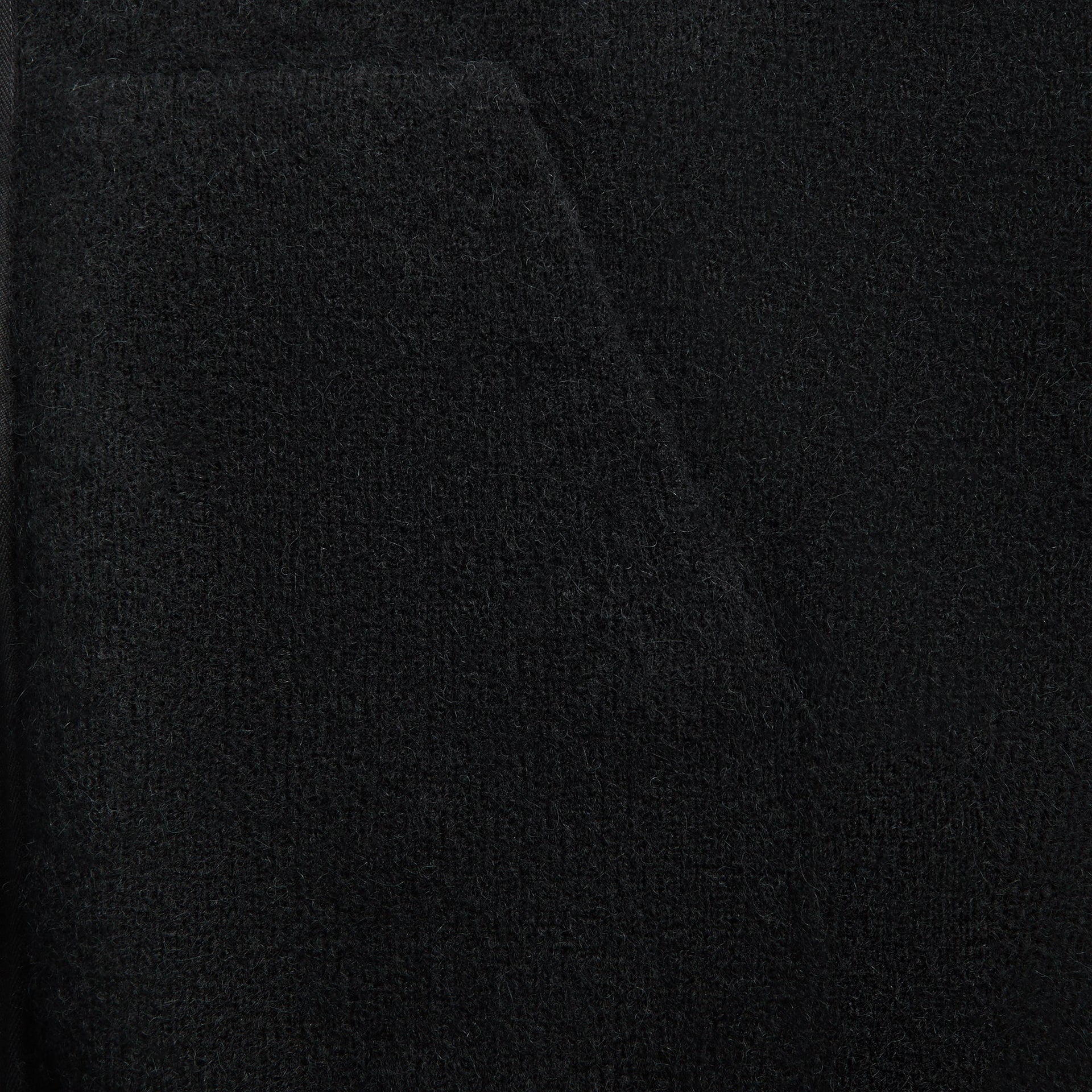 Rick Owens Alpaca Gimp Hoodie - Black