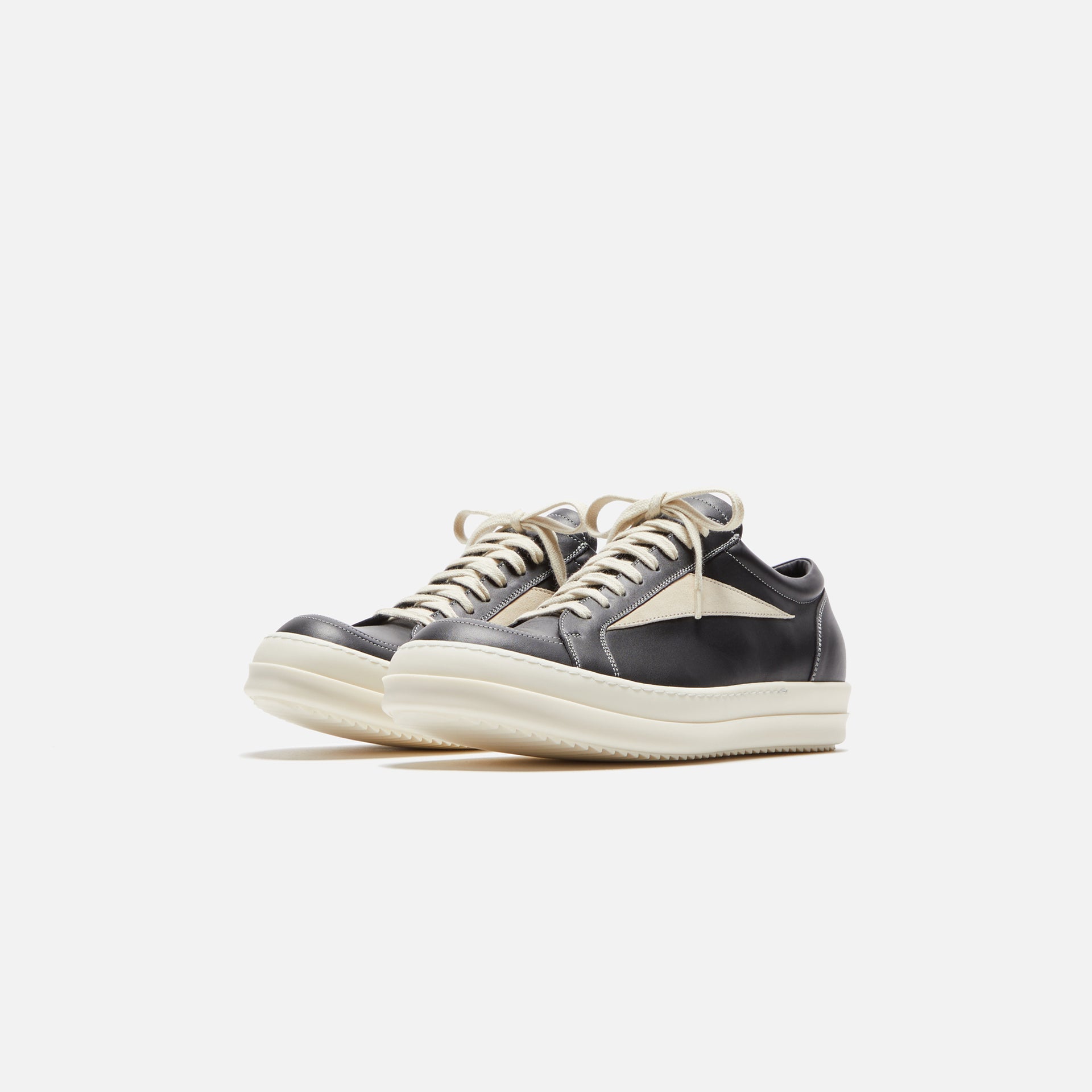Rick Owens Vintage Sneakers - Black / Milk / Milk