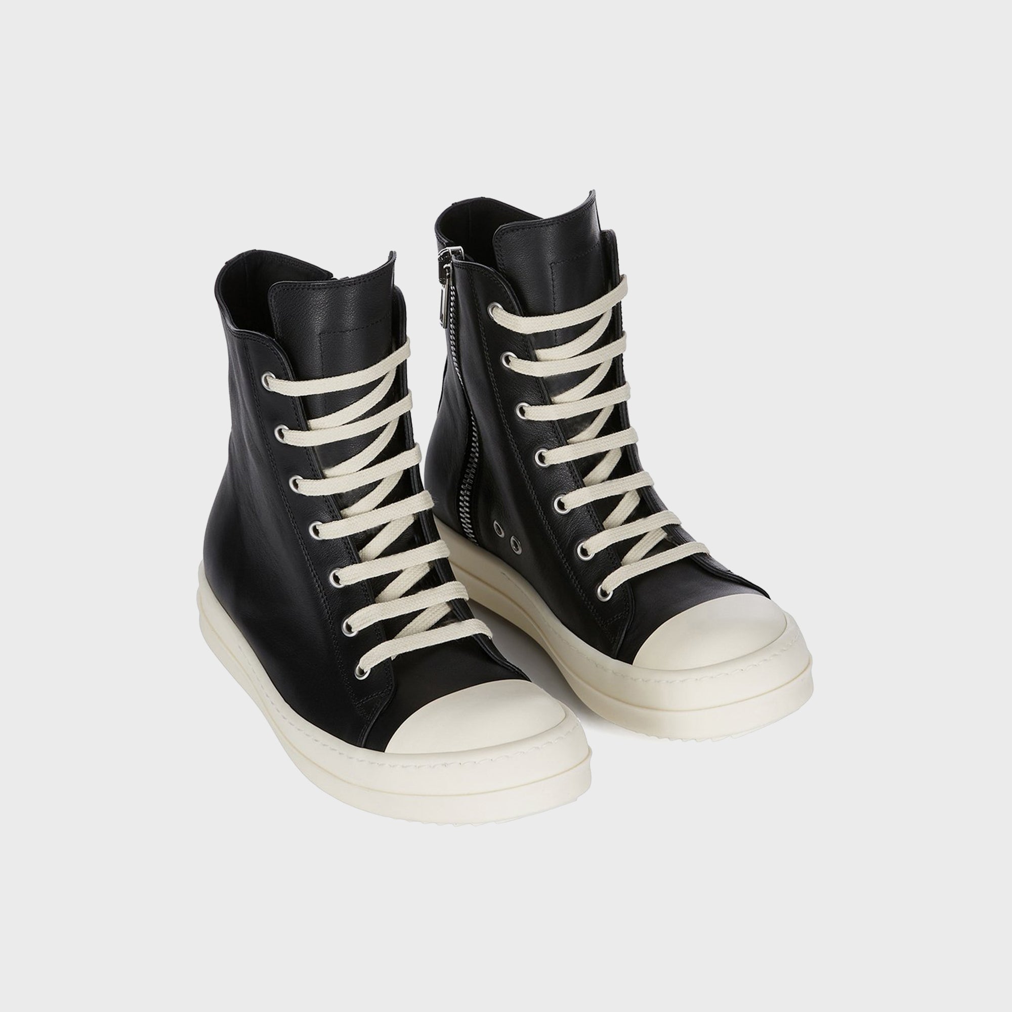 【関税&送料込】Rick Owens Sneaker In Pelle RICK OWENS - Women Scarpe In Pelle Mega Bumper Low Sneakers