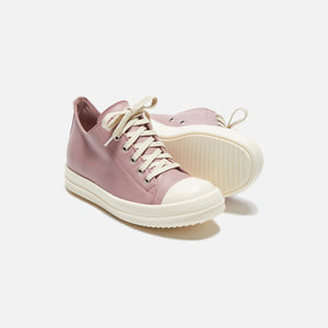 Rick Owens WMNS Low Sneaks - Thulian / Milk / Milk Scarpe in Pelle