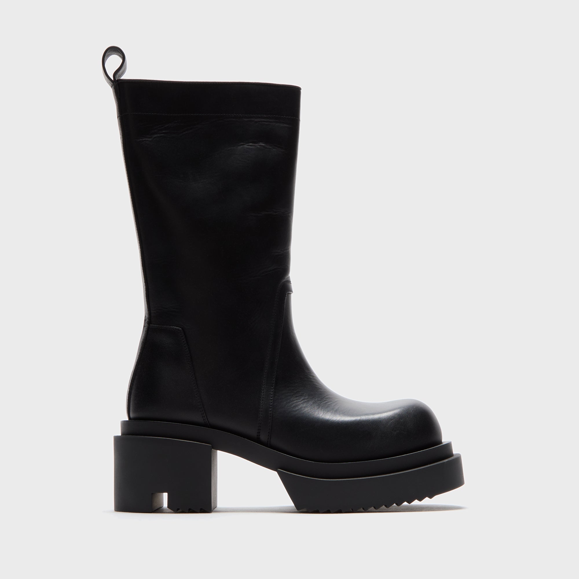 Rick Owens Concordians Calf Pull On Bogun Boots - Black – Kith