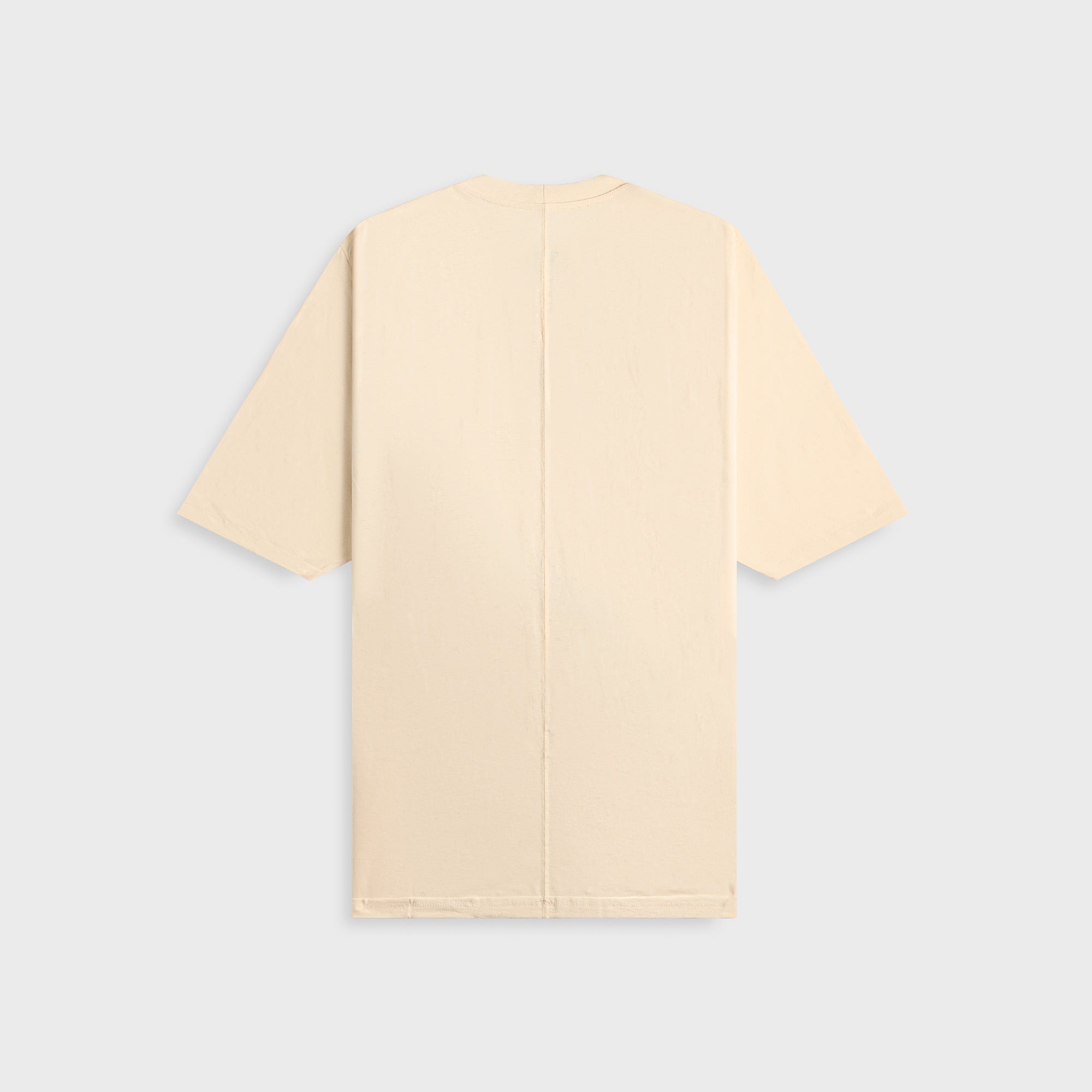 Tシャツ・カットソー RICK OWENS Men T-shirt Beige RR01E5238JNCP3 2109 Rick Owens Tee Jumbo - Natural Black – Kith