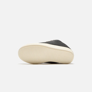 Rick Owens Porterville Jumbo Lace Padded Low Sneakers - Black / Milk / Milk