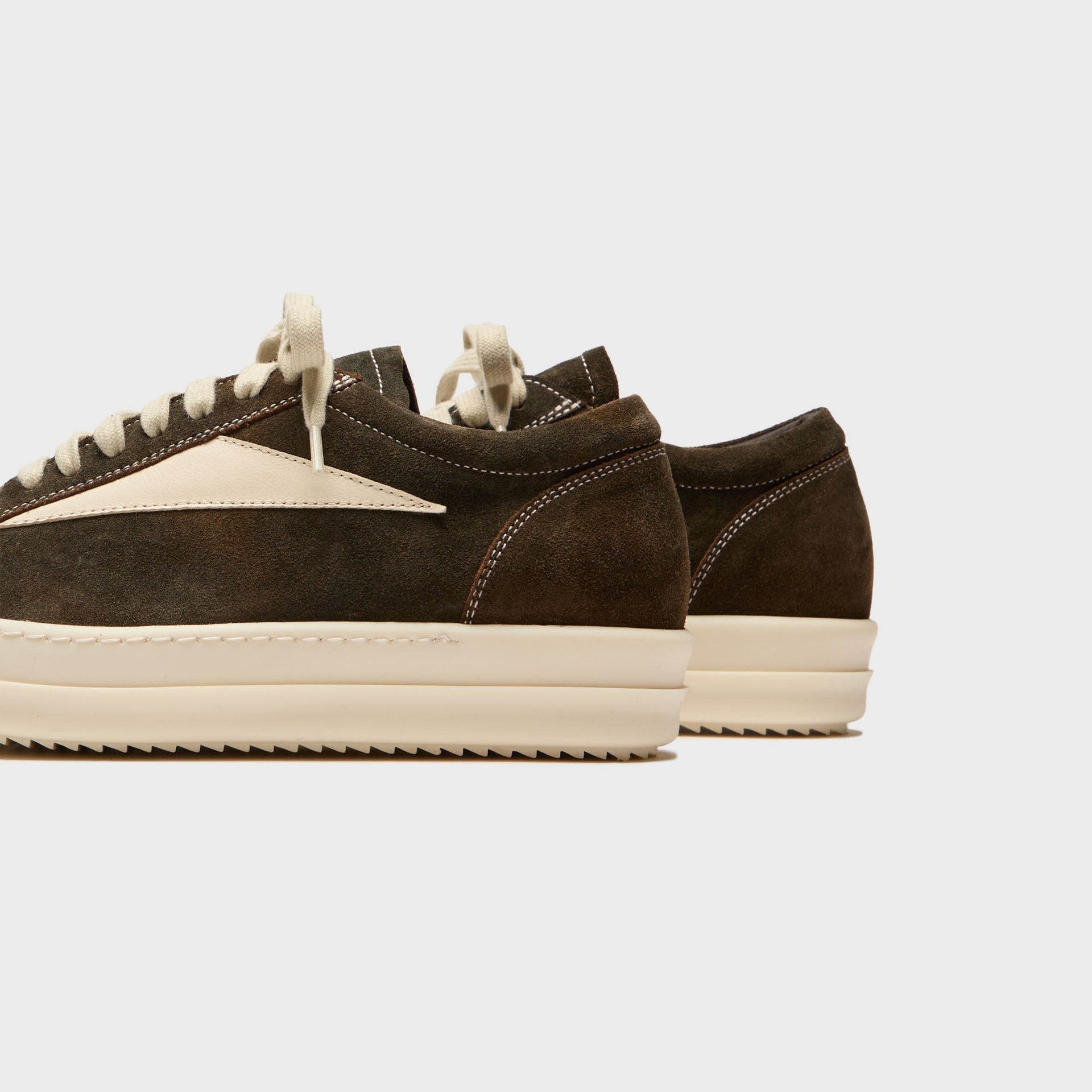 Rick Owens Concordions Vintage Sneaks - Indigo / Milk / Milk