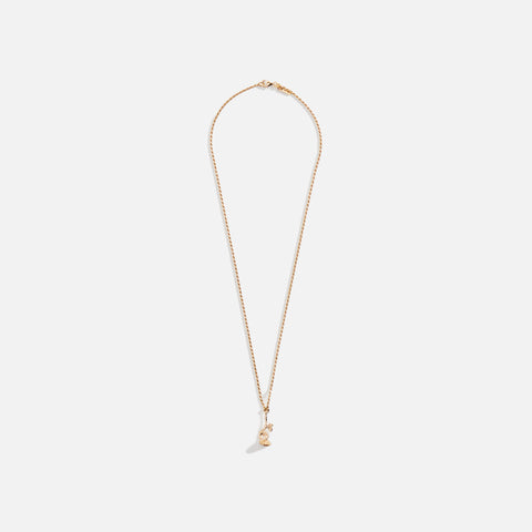 Emanuele Bicocchi Gold Large Rose Pendant Necklace - Gold