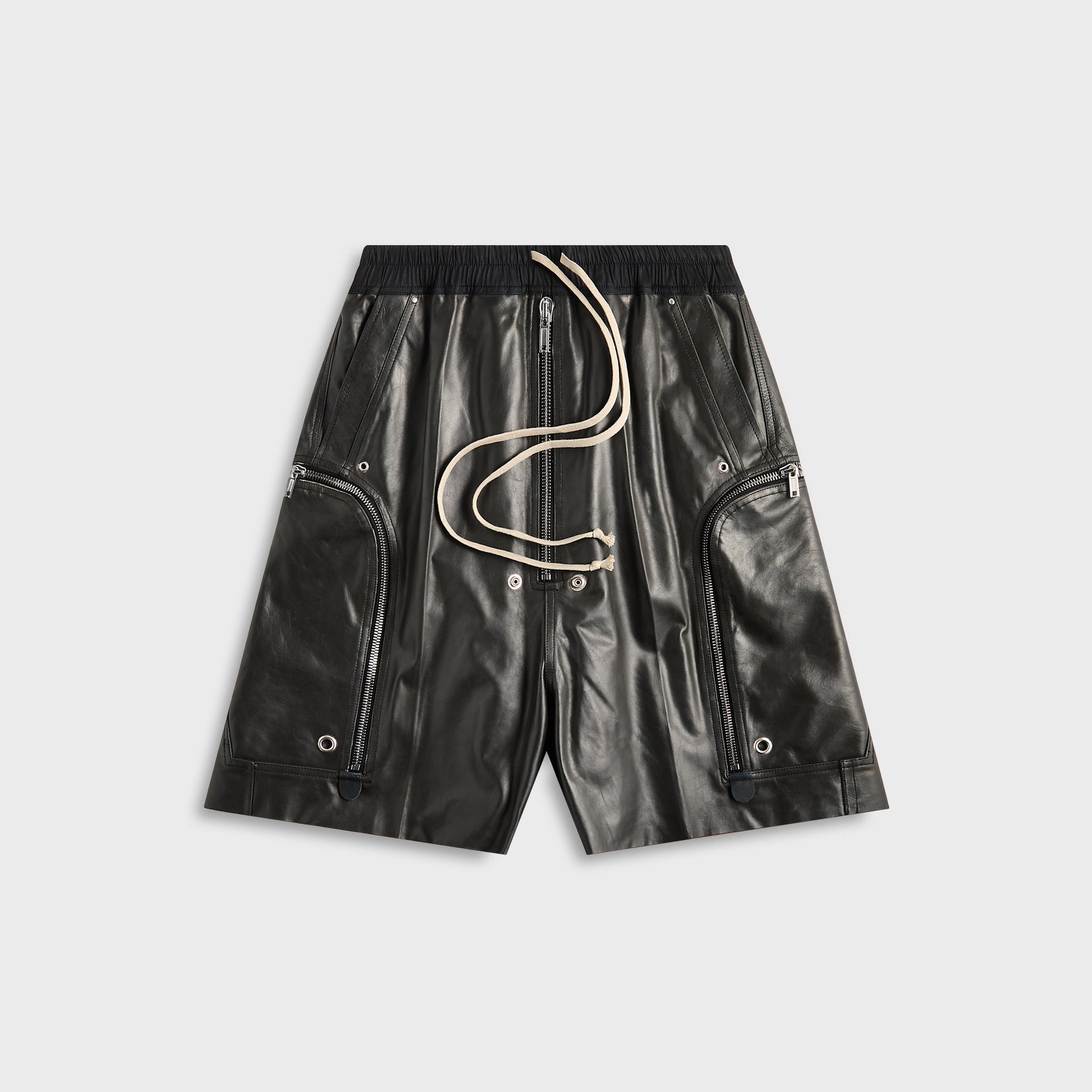 Rick Owens Pelle Bauhaus Bella Short - Black