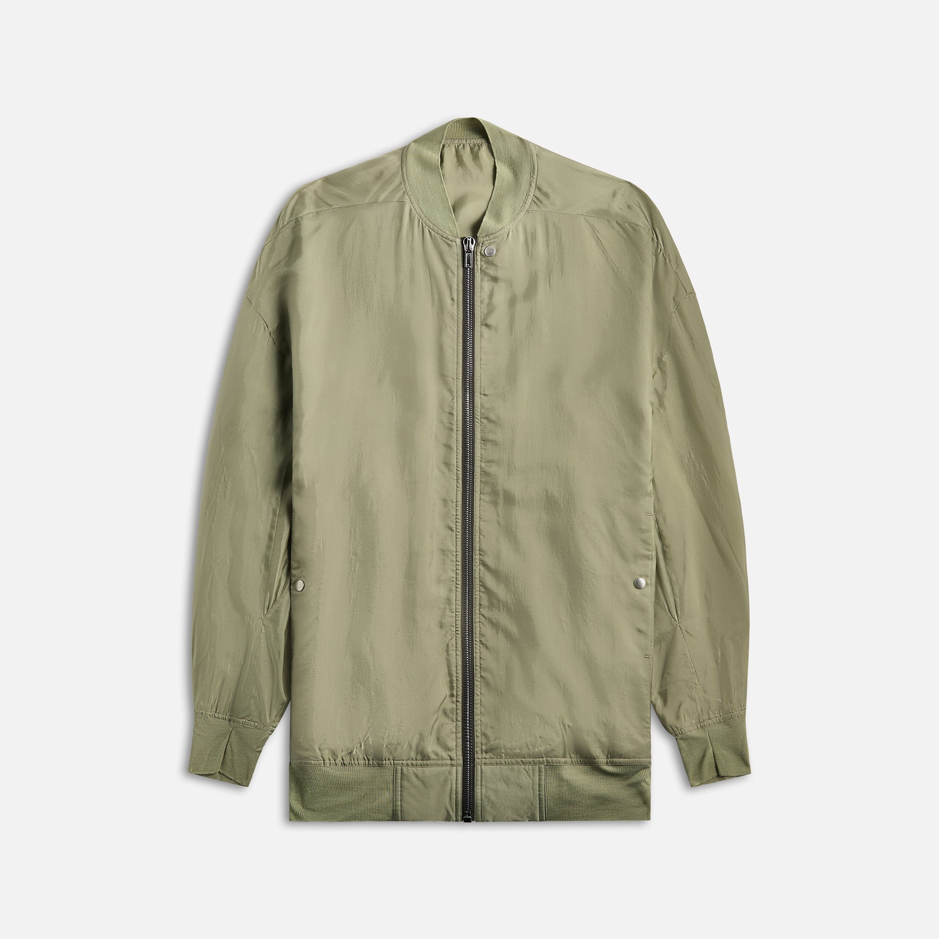 Rick Owens Peter Flight Denim Bomber Jacket - Celadon