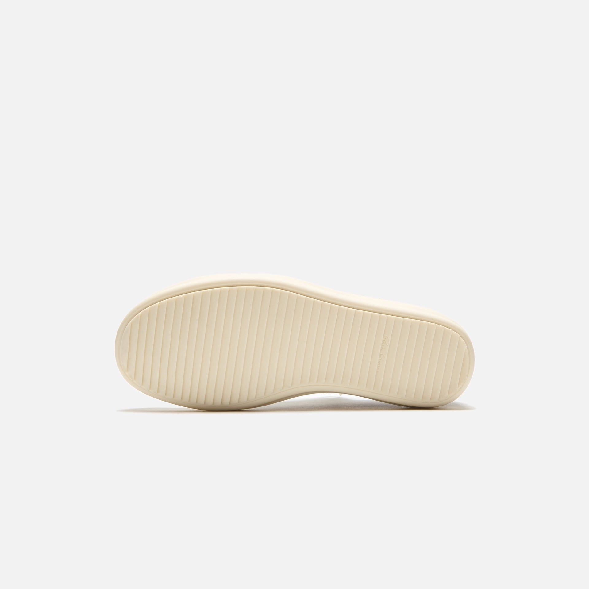 Rick Owens Vintage Sneaker - Scarpe In Pelle Celadon / Milk / Milk