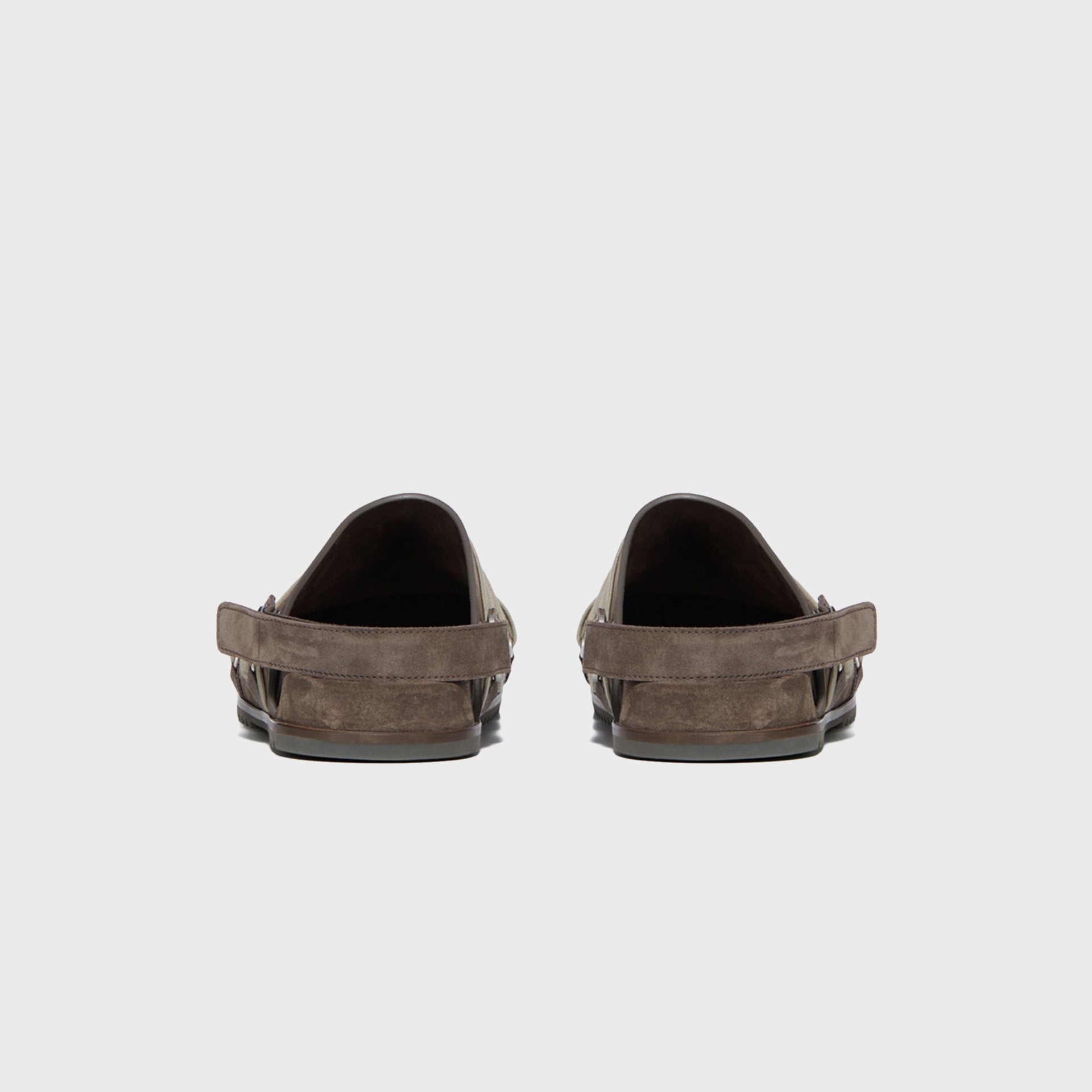 Rick Owens Megalace Mules - Granola Dust