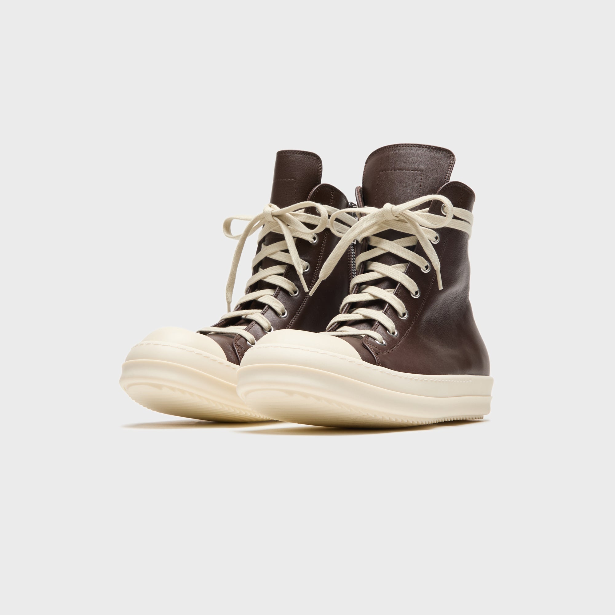 Rick Owens Temple Sneaks - Macassar / Milk – Kith