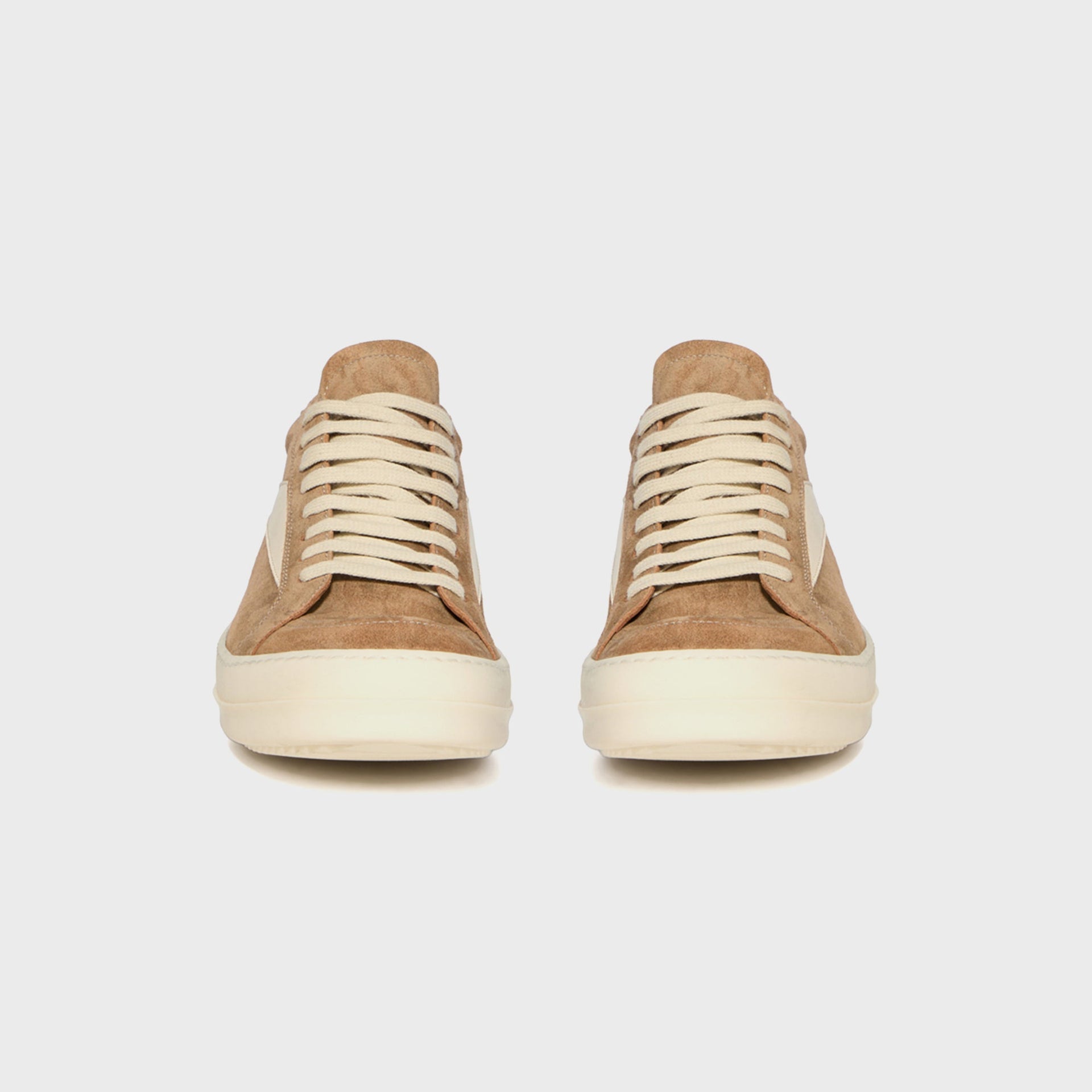 Rick Owens Vintage Sneakers - Sumi Brown / Milk