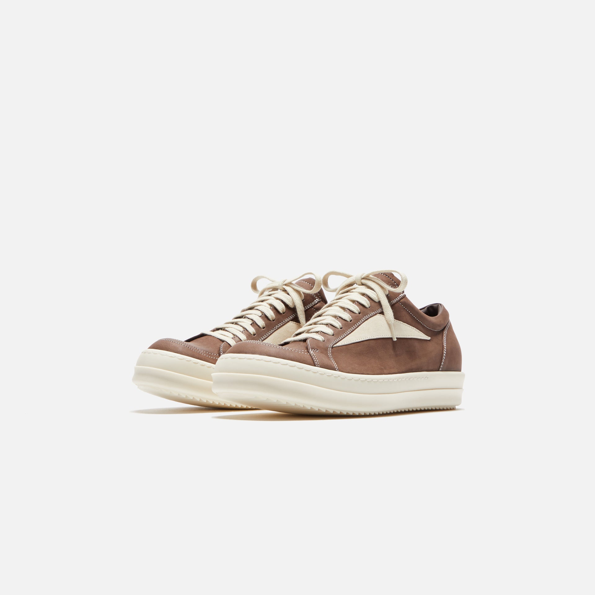 Rick Owens Vintage Sneakers - Brown / Milk / Milk