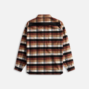 Rick Owens Fogpocket Outershirt - Throat Plaid