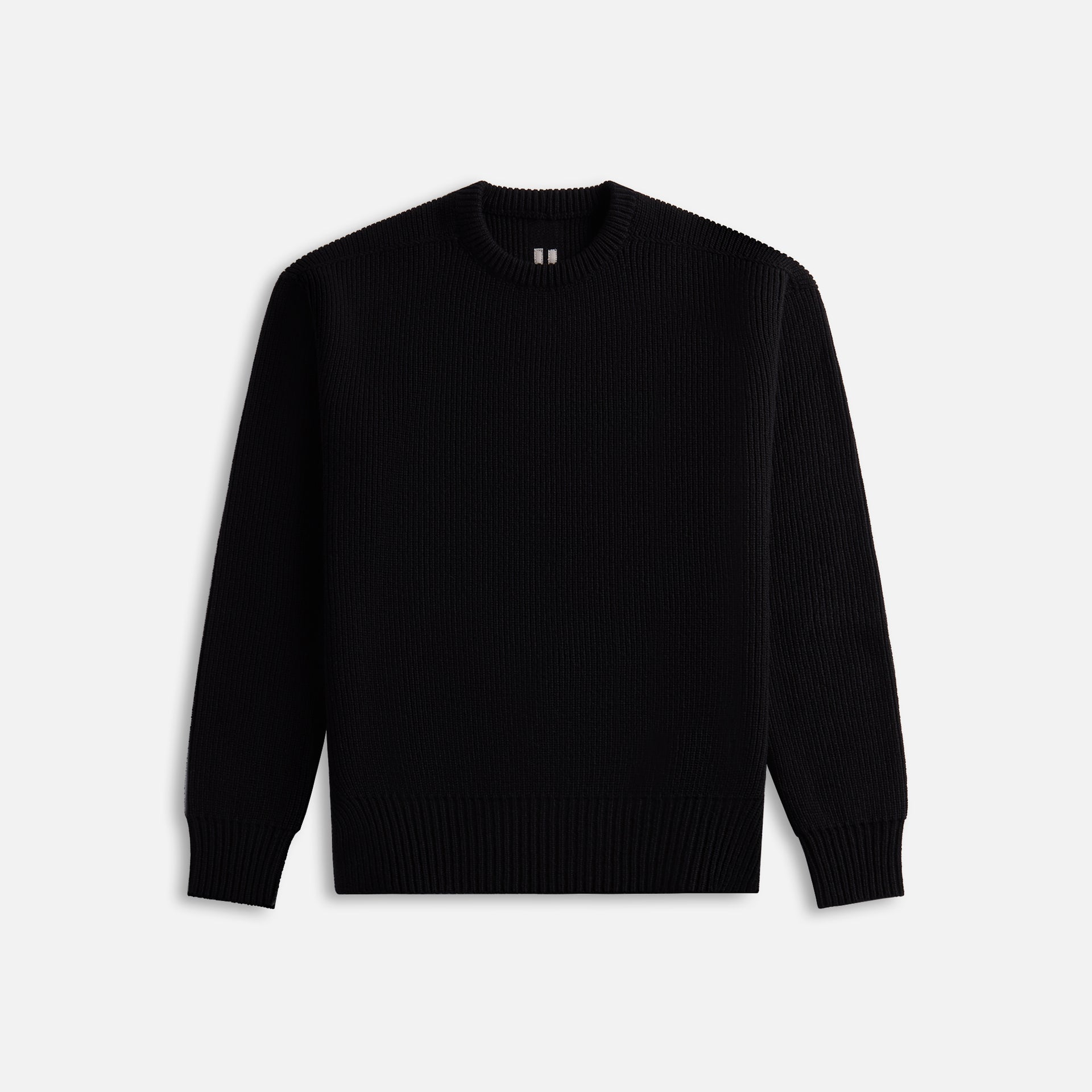 Rick Owens Fisherman Round Neck - Black