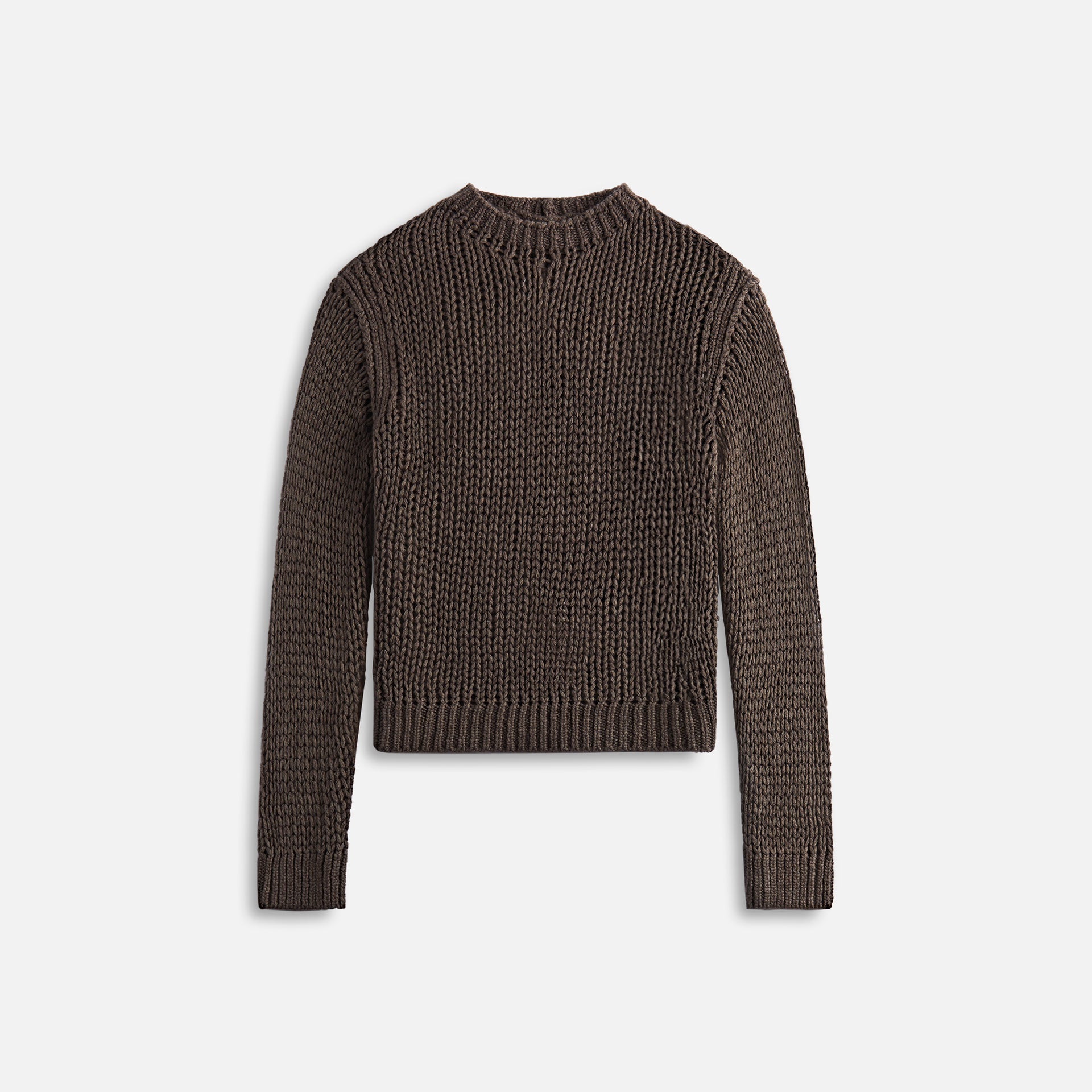 Rick Owens Round Neck Sweater - Dust