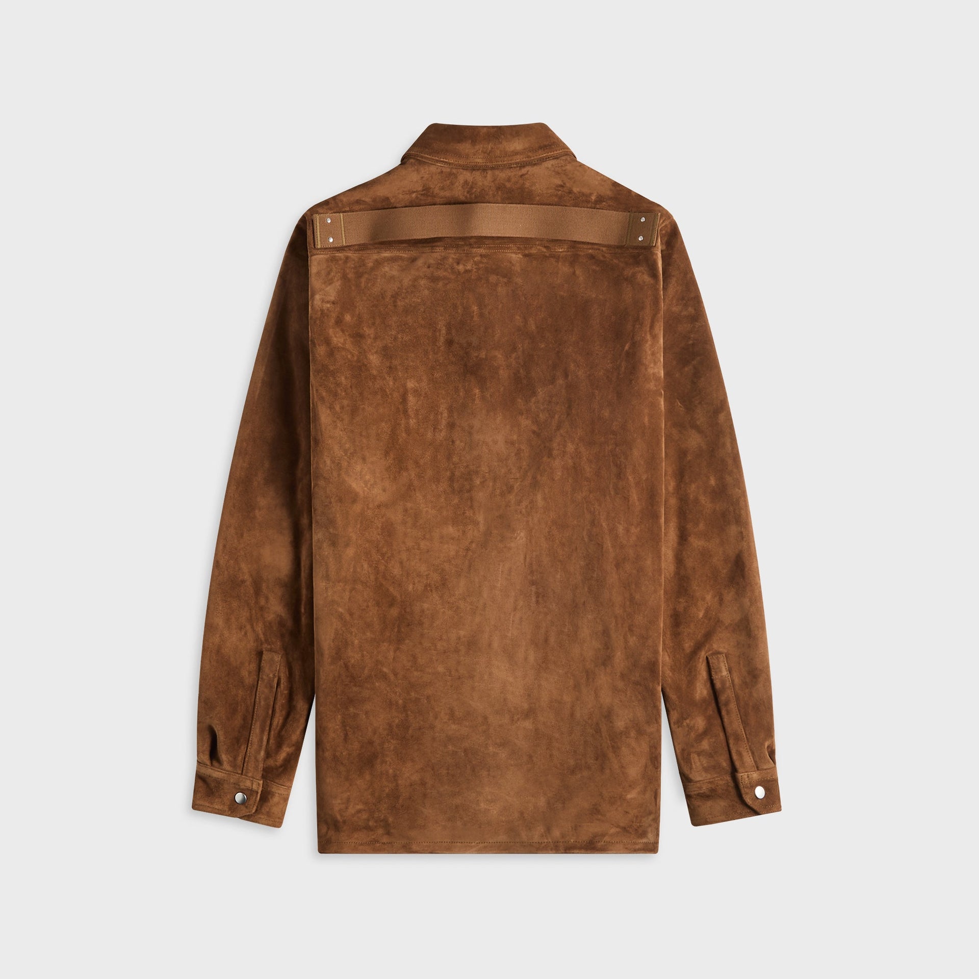 Rick Owens Pelle Outershirt - Chestnut
