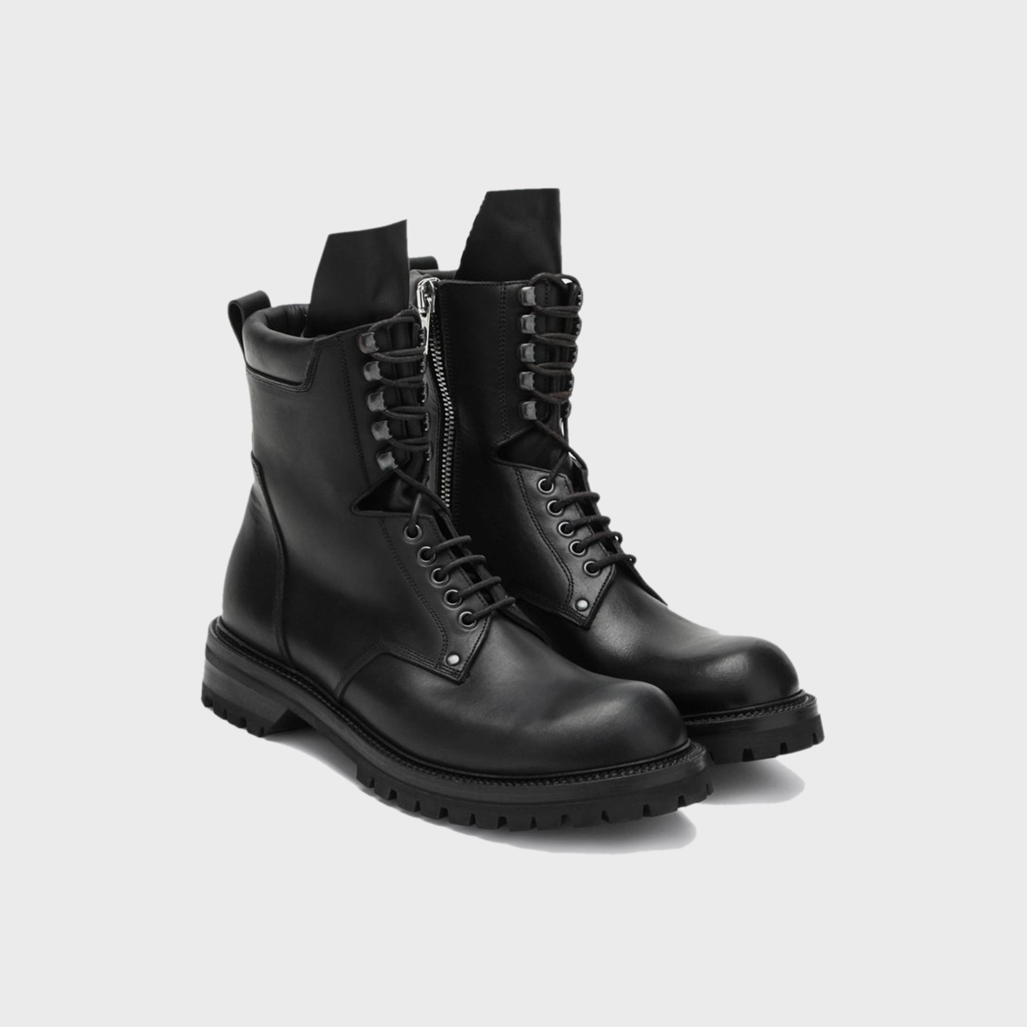 ブーツ RICK OWENS FW25 Boots (RU02E1850 LGY09) RICK OWENS - SHOES - Rick Owens