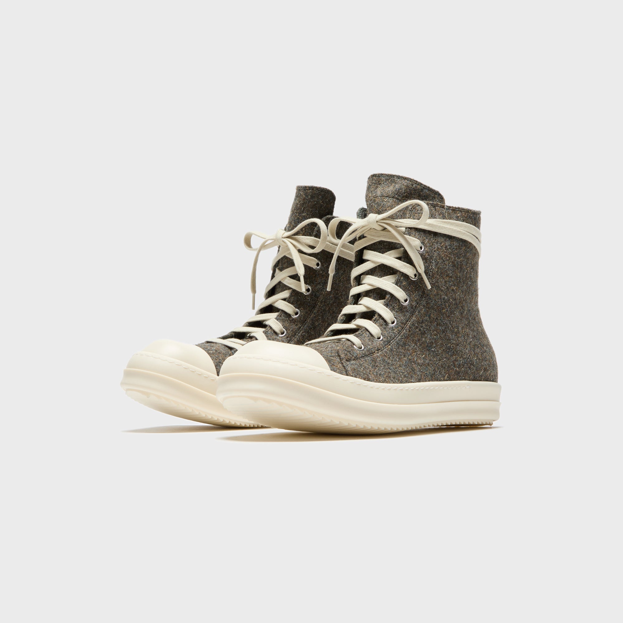 Rick Owens Scarpe Sneakers - Bosco / Milk / Milk – Kith