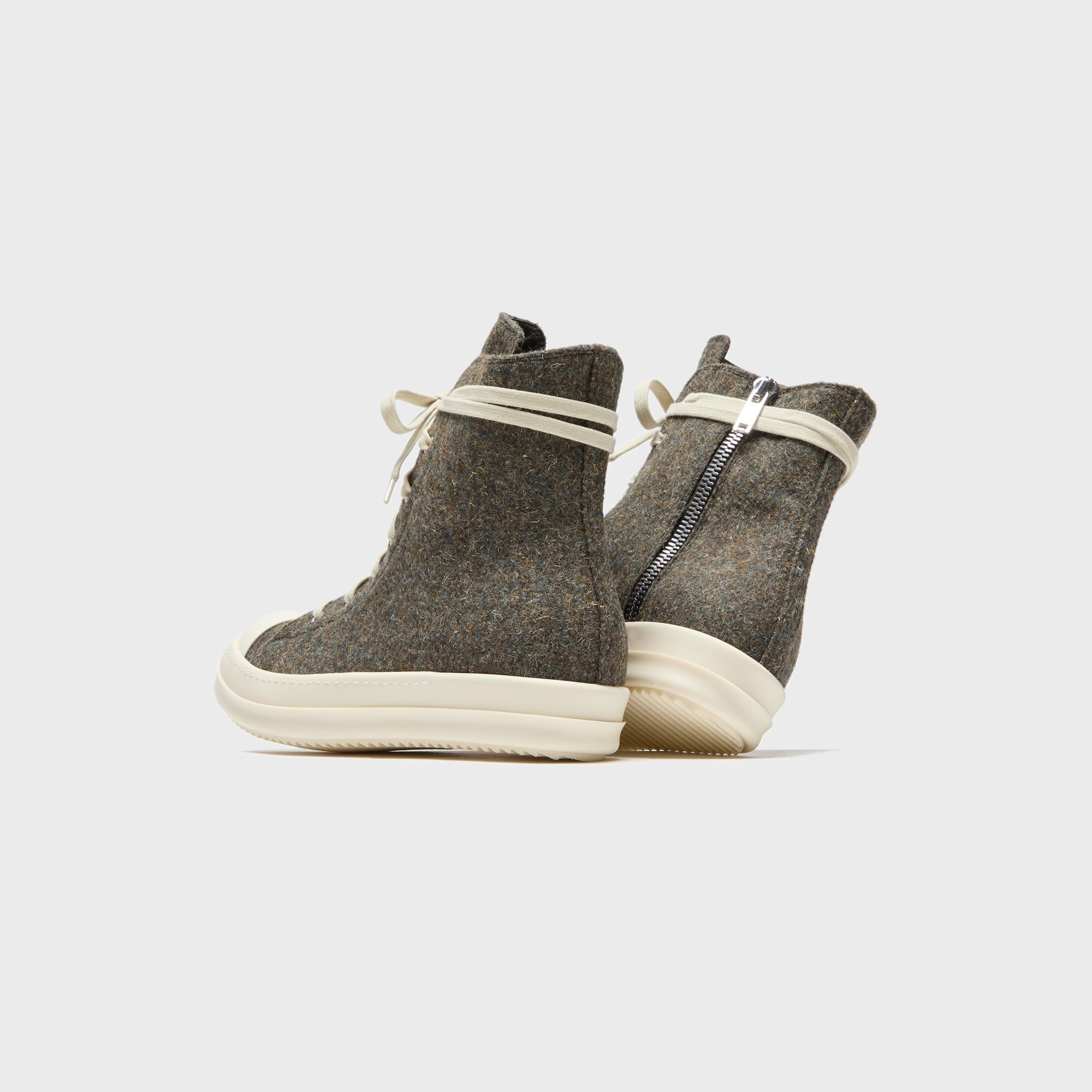 Rick Owens Scarpe Sneakers - Bosco / Milk / Milk – Kith
