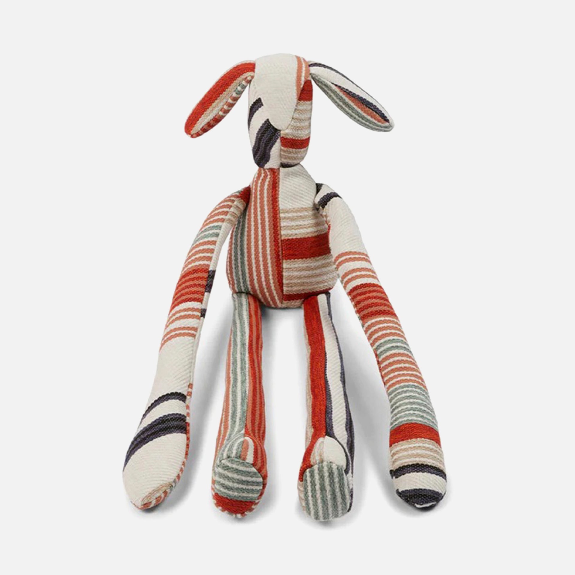 Missoni Mellow Medium Rabbit Puppet - Orange / Multi
