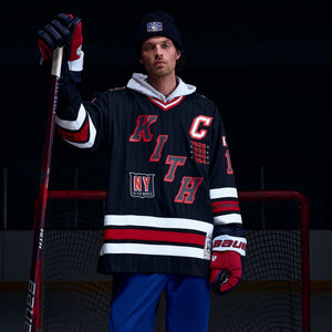 Kith and Mitchell & Ness for the New York Rangers Mark Messier Jersey - Navy