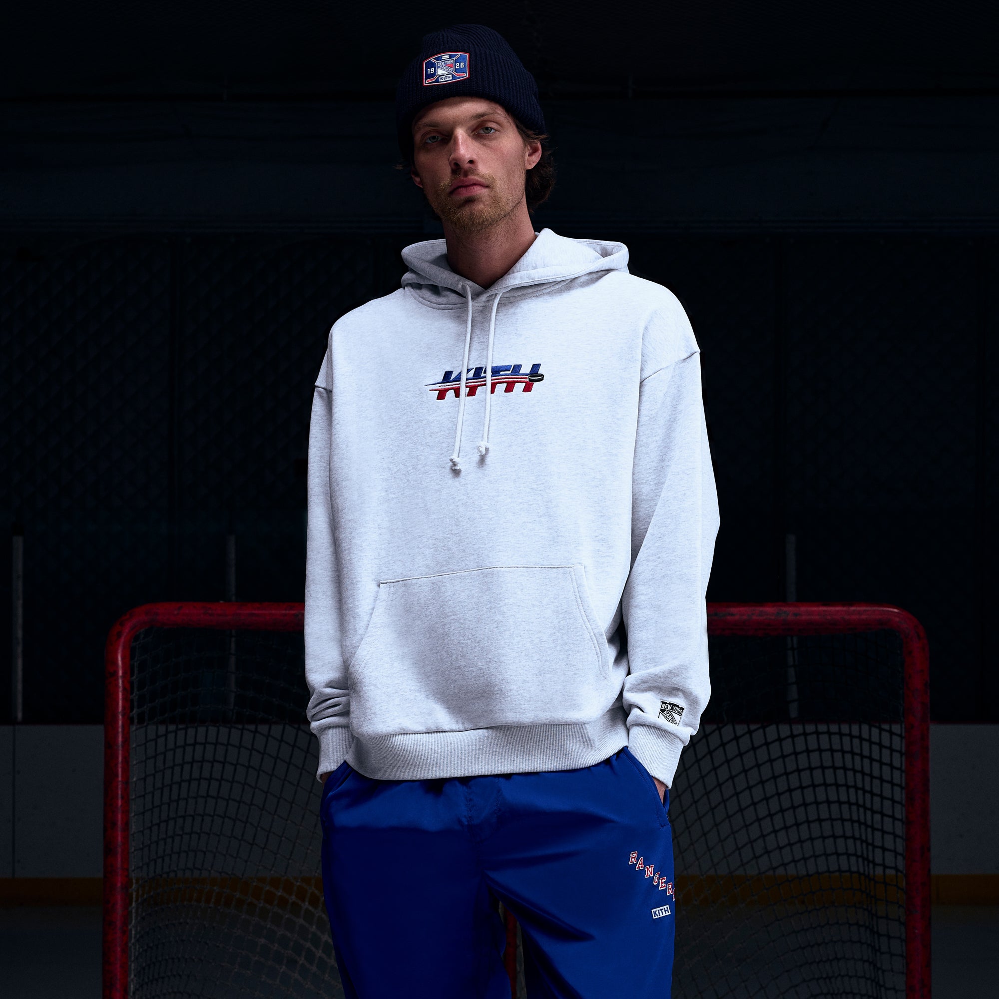 Kith for the New York Rangers Champion Vintage Tee - Black