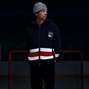 Kith for the New York Rangers Sierra Knit Bomber - Nocturnal PH