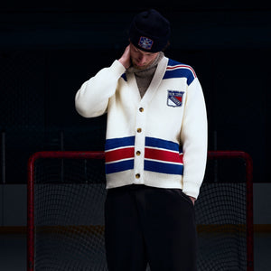 Kith for the New York Rangers Cypress Cardigan - Sandrift PH