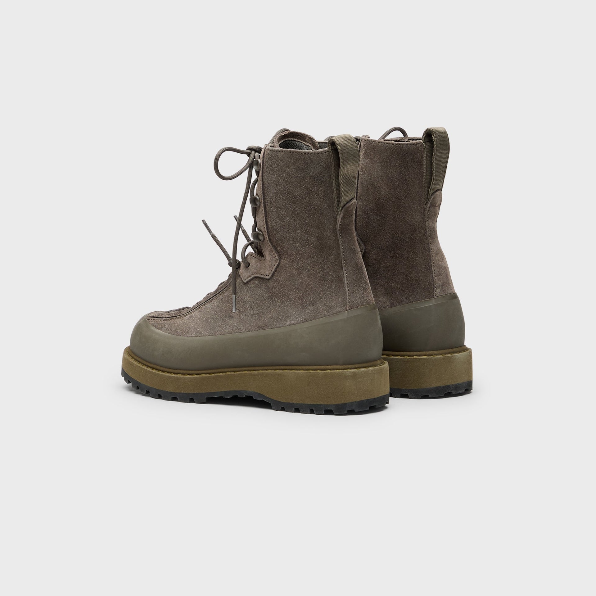 Stone Island Suede Shoes - Military Green