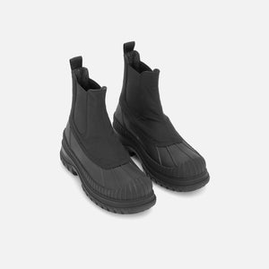 Ganni Outdoor Chelsea Boot - Black