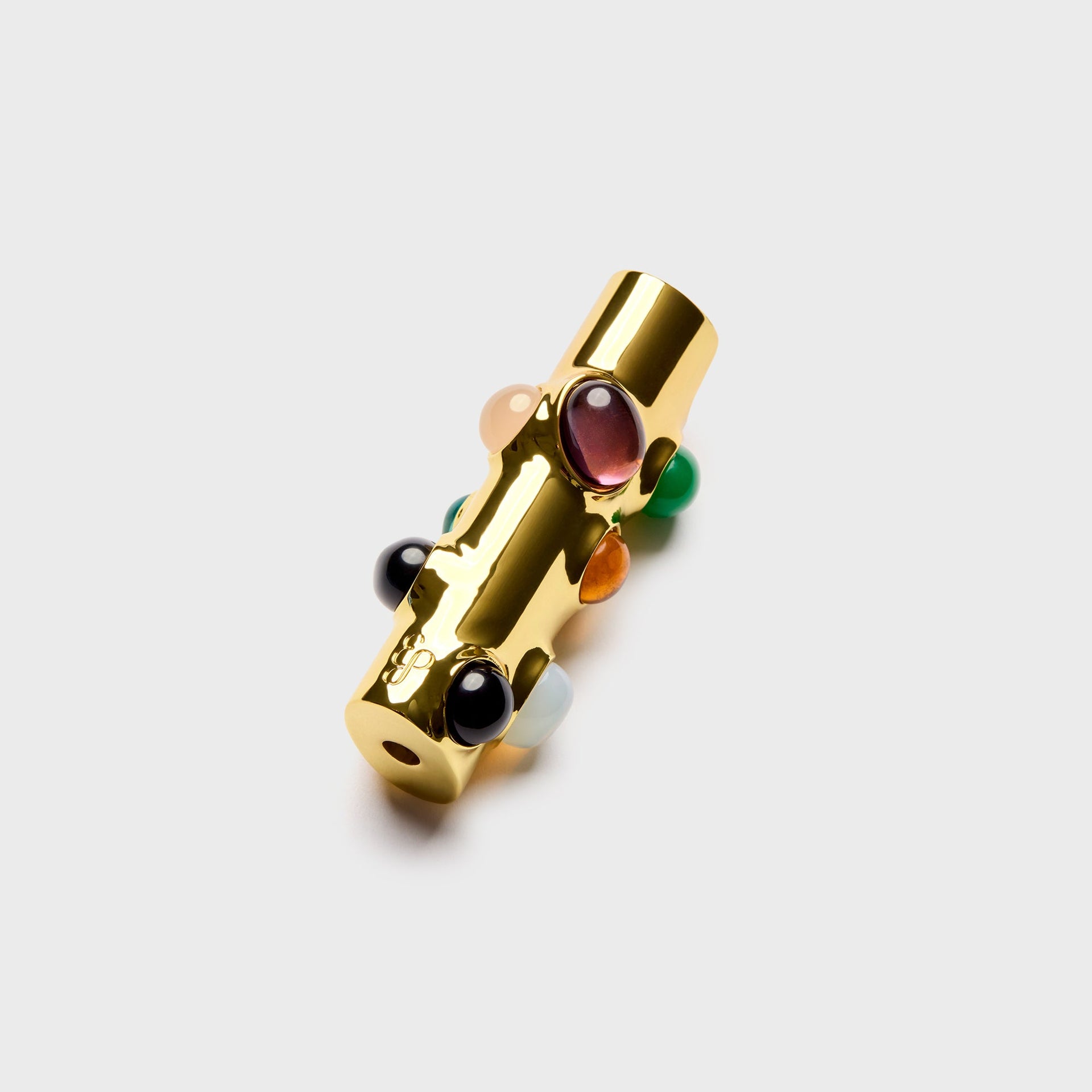 Edie Parker x Wes Anderson Phoenician Scheme Lighter Case - Gold