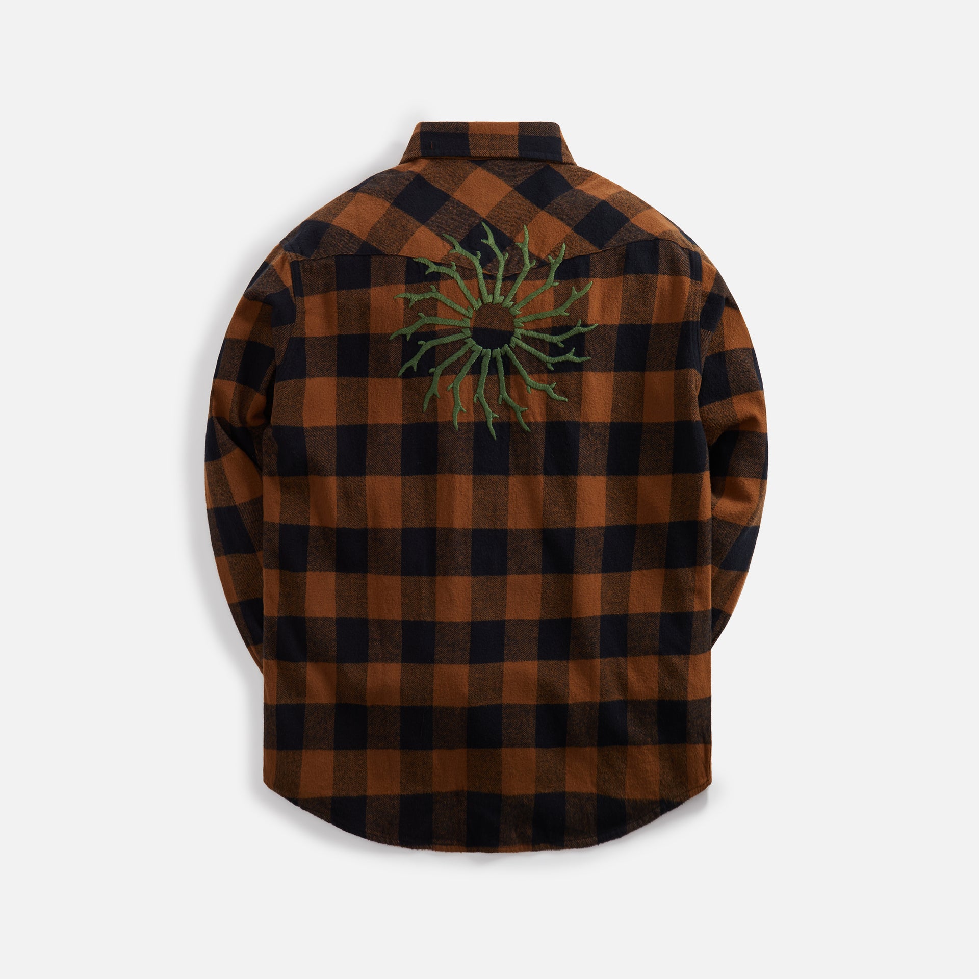 South2 West8 Western Shirt - Brown