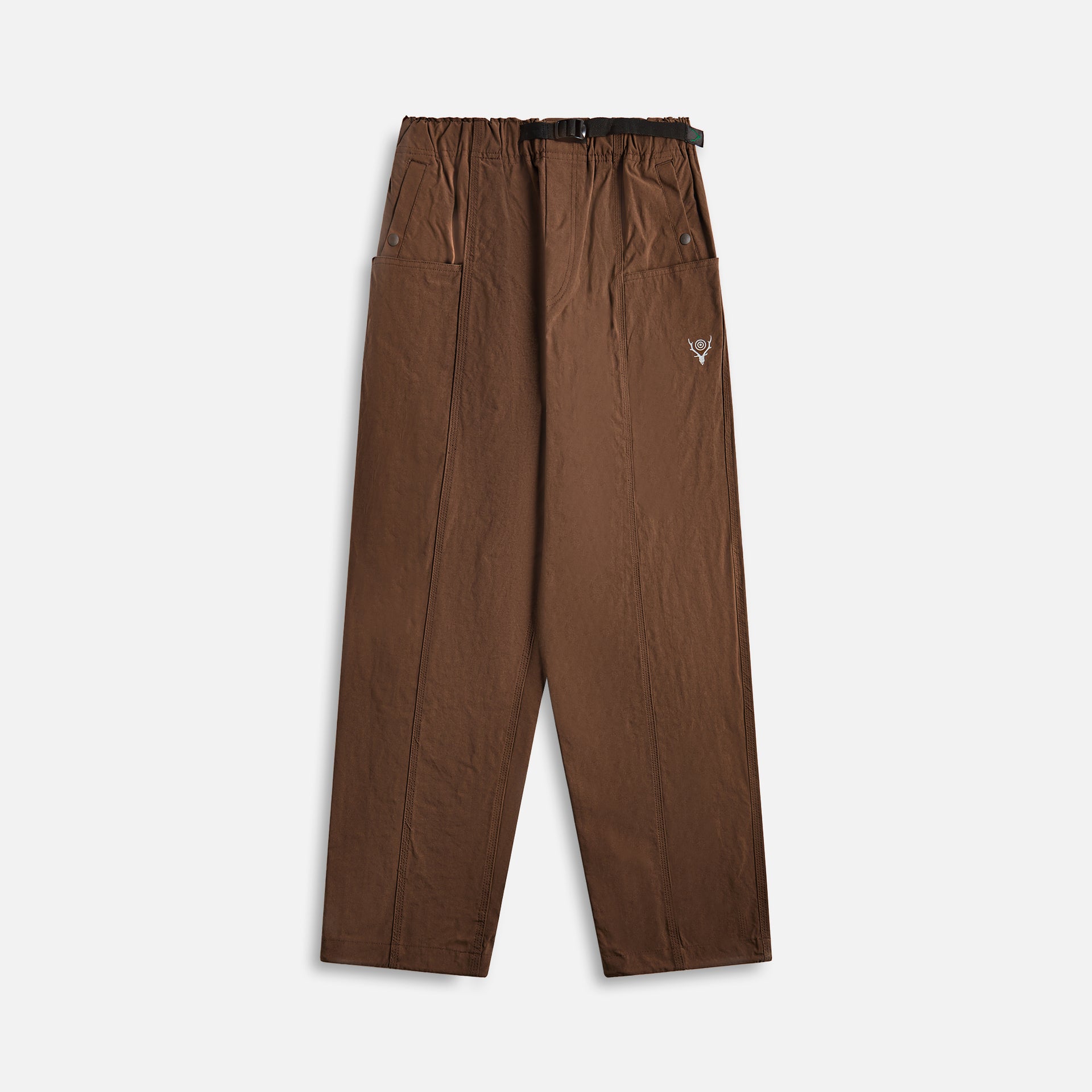 South2 West8 Belted C.S. Pant Nylon Oxford - Brown